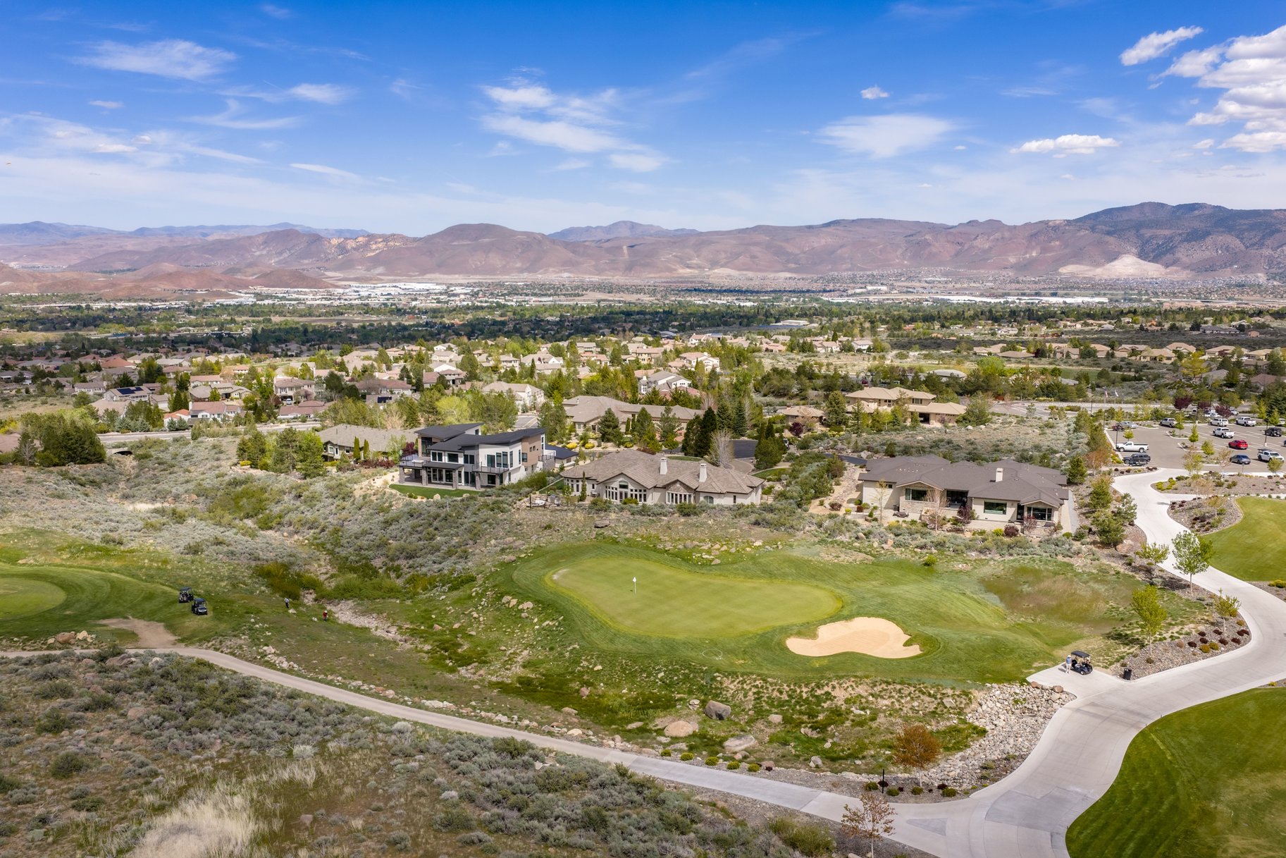  Luxury Golf Course Estate in Arrowcreek, Reno with Panoramic Mountain+City Views - 物件實景