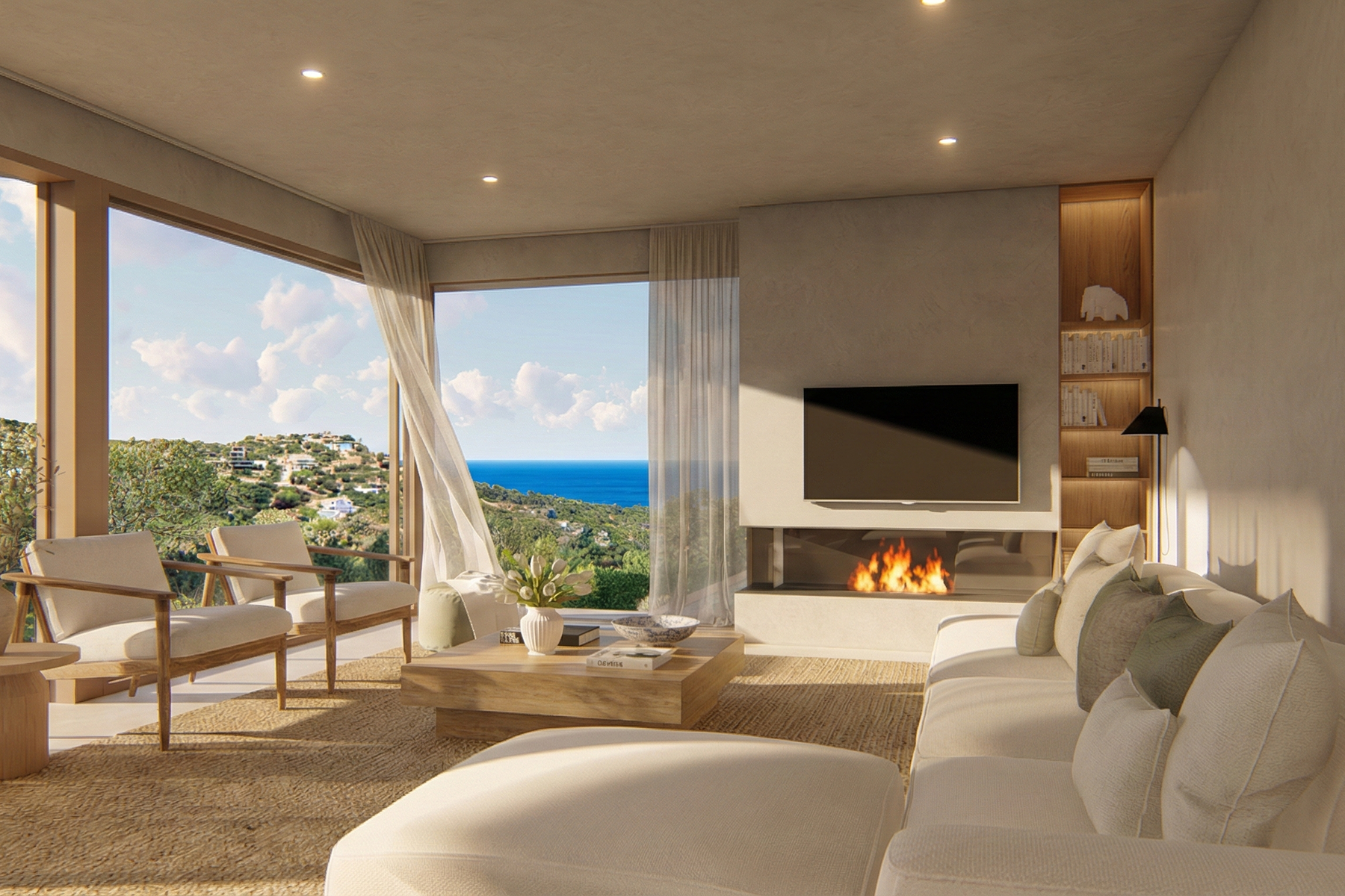  Exclusive house with sea views, in the area of Sa Riera, Begur - 物件實景