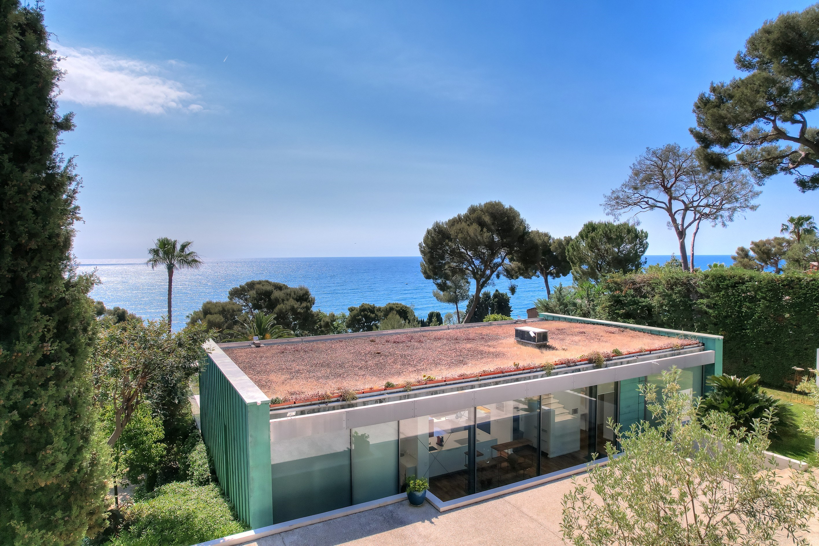  Architect-designed contemporary villa with panoramic sea views in Èze-sur-Mer - 物件實景