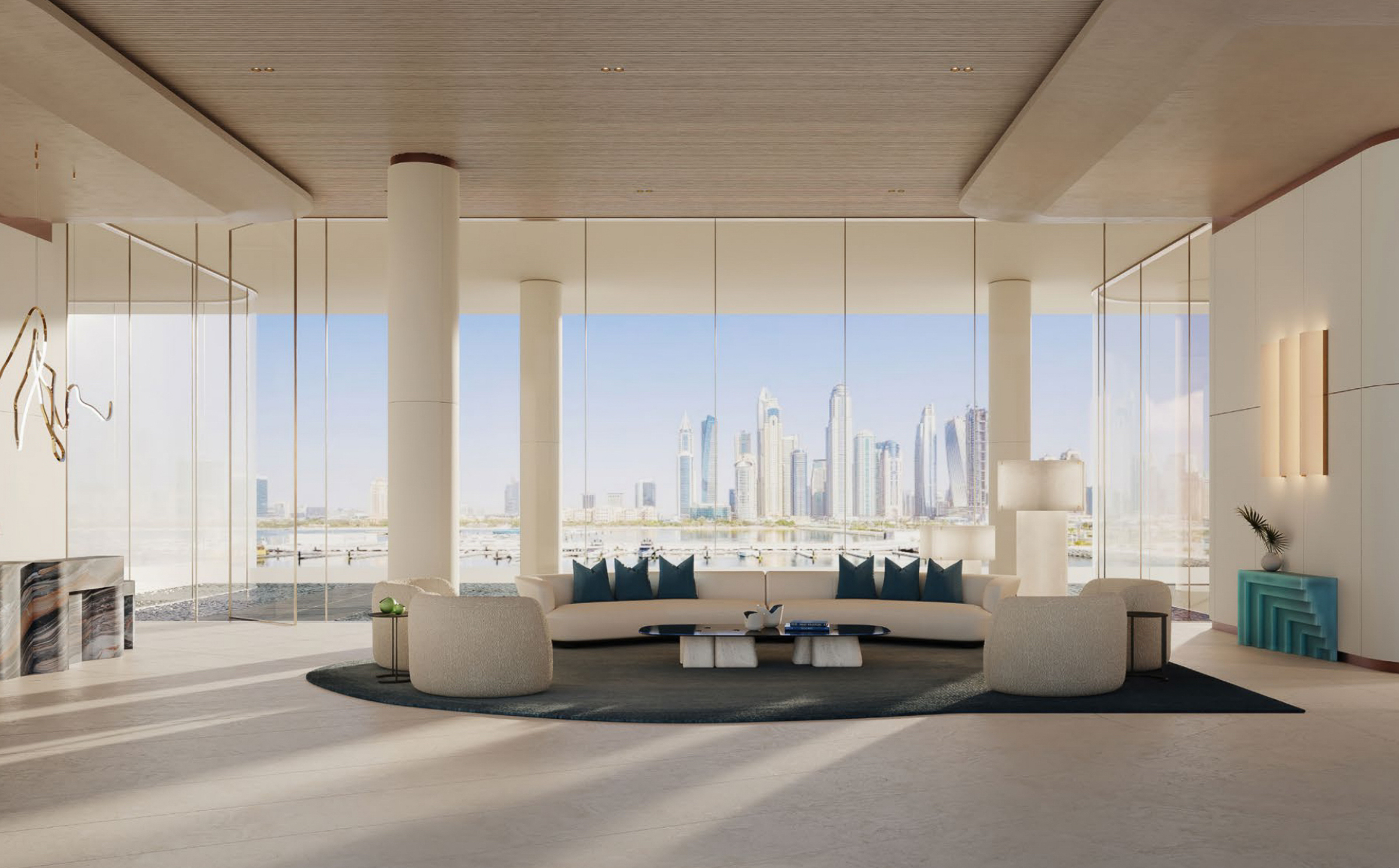  Exquisite Waterfront Apartment in Dubai Harbour - 物件實景
