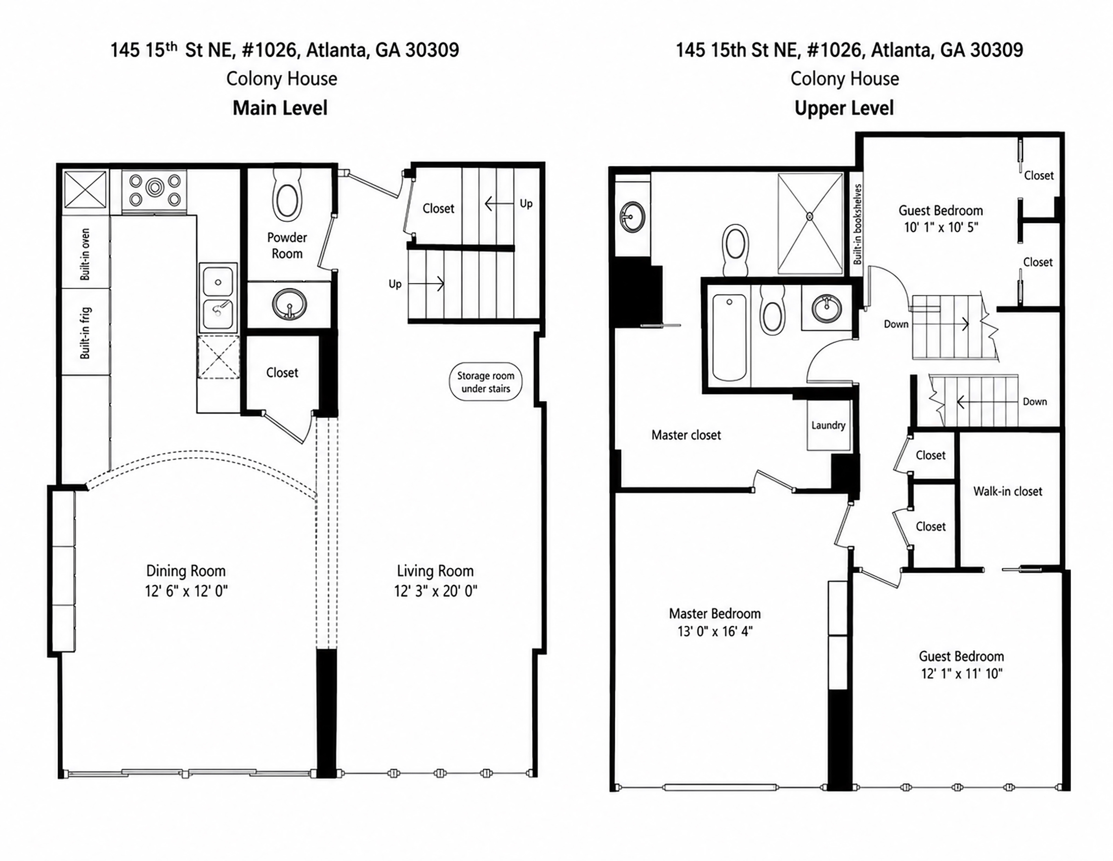  Fully Renovated Two-story Condo in the Iconic Colony House at Colony Square - 物件實景