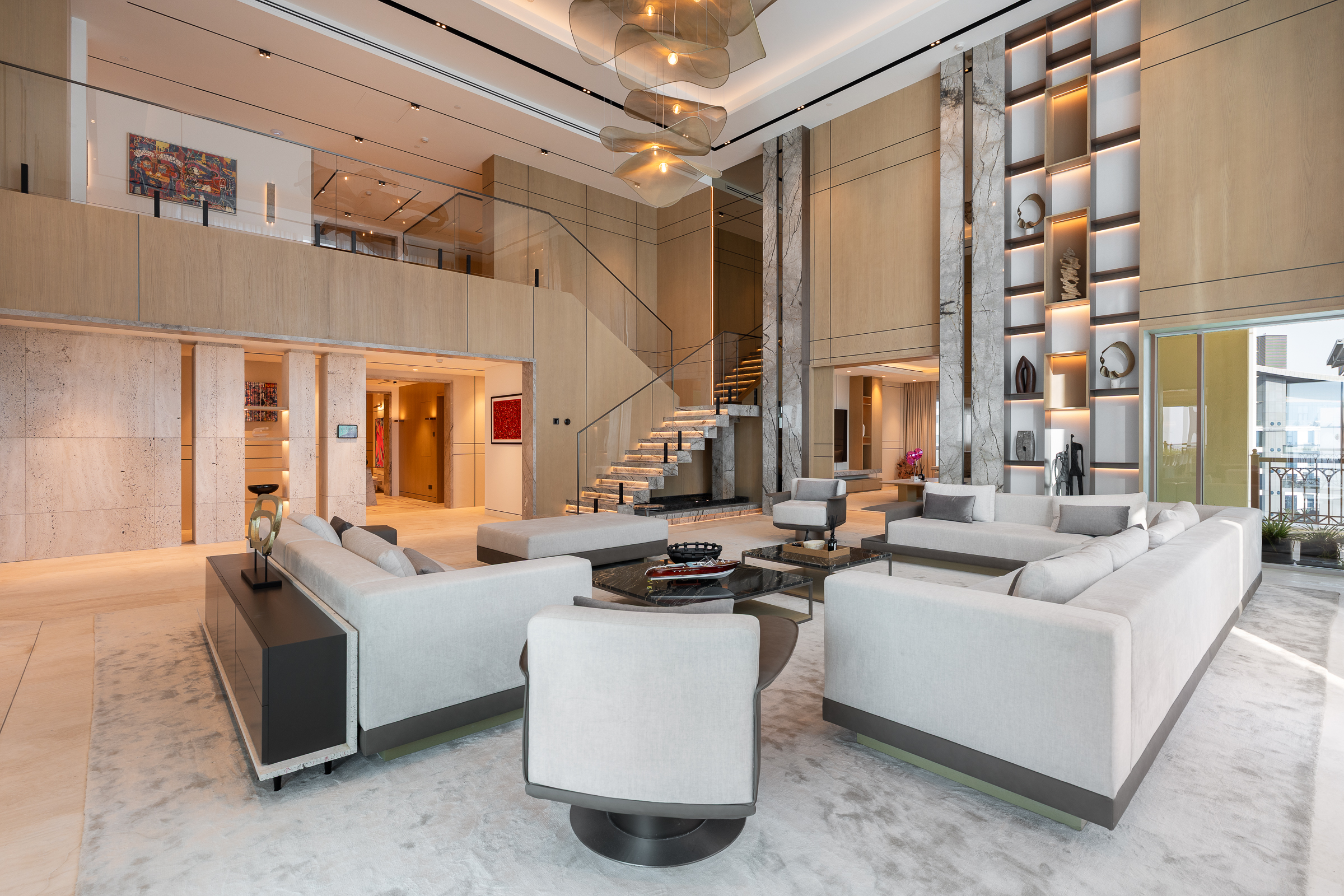  Voluminous Quadruplex Penthouse on Palm Jumeirah - 物件實景