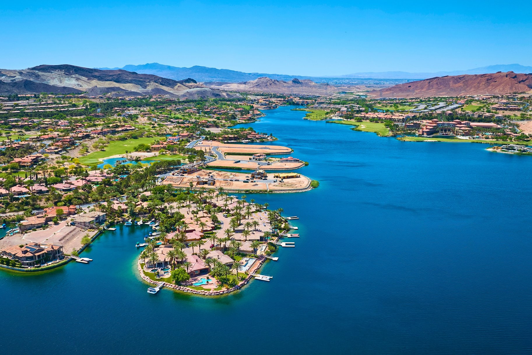  DESIGNER DREAM OASIS IN GATED LAKE LAS VEGAS, FURNISHED TURN-KEY - 物件實景
