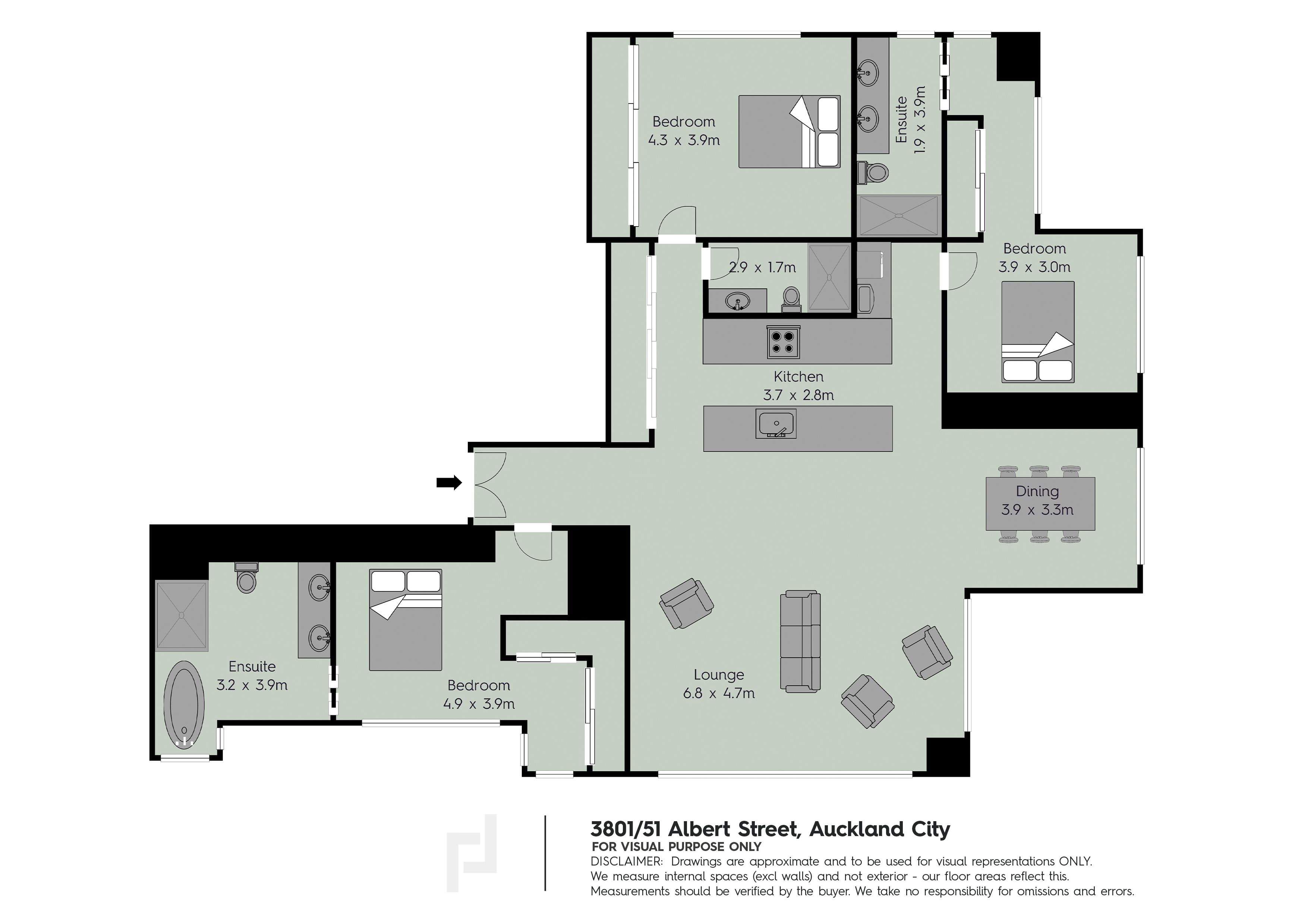  3801/51 Albert Street - 物件實景