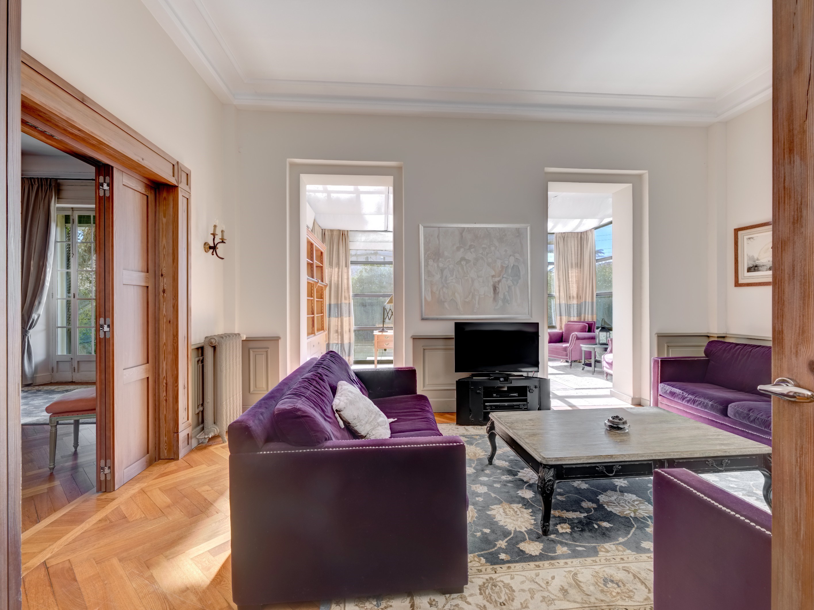  Bourgeois style property in Cannes, 50m from the Croisette, sea view, 5 bedrooms - 物件實景