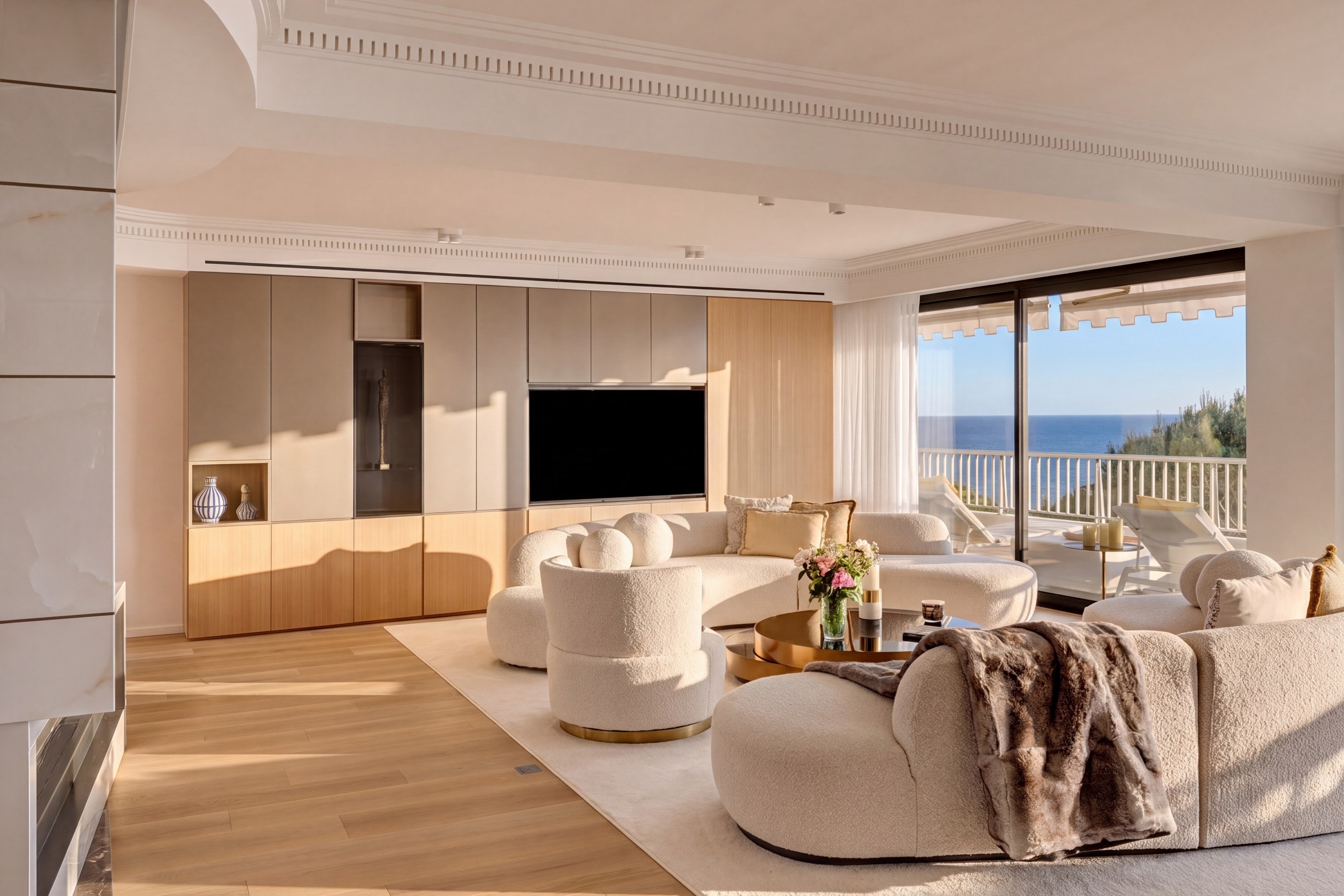  La Californie - Sea-view apartment in a secure residence with private shuttle s… - 物件實景