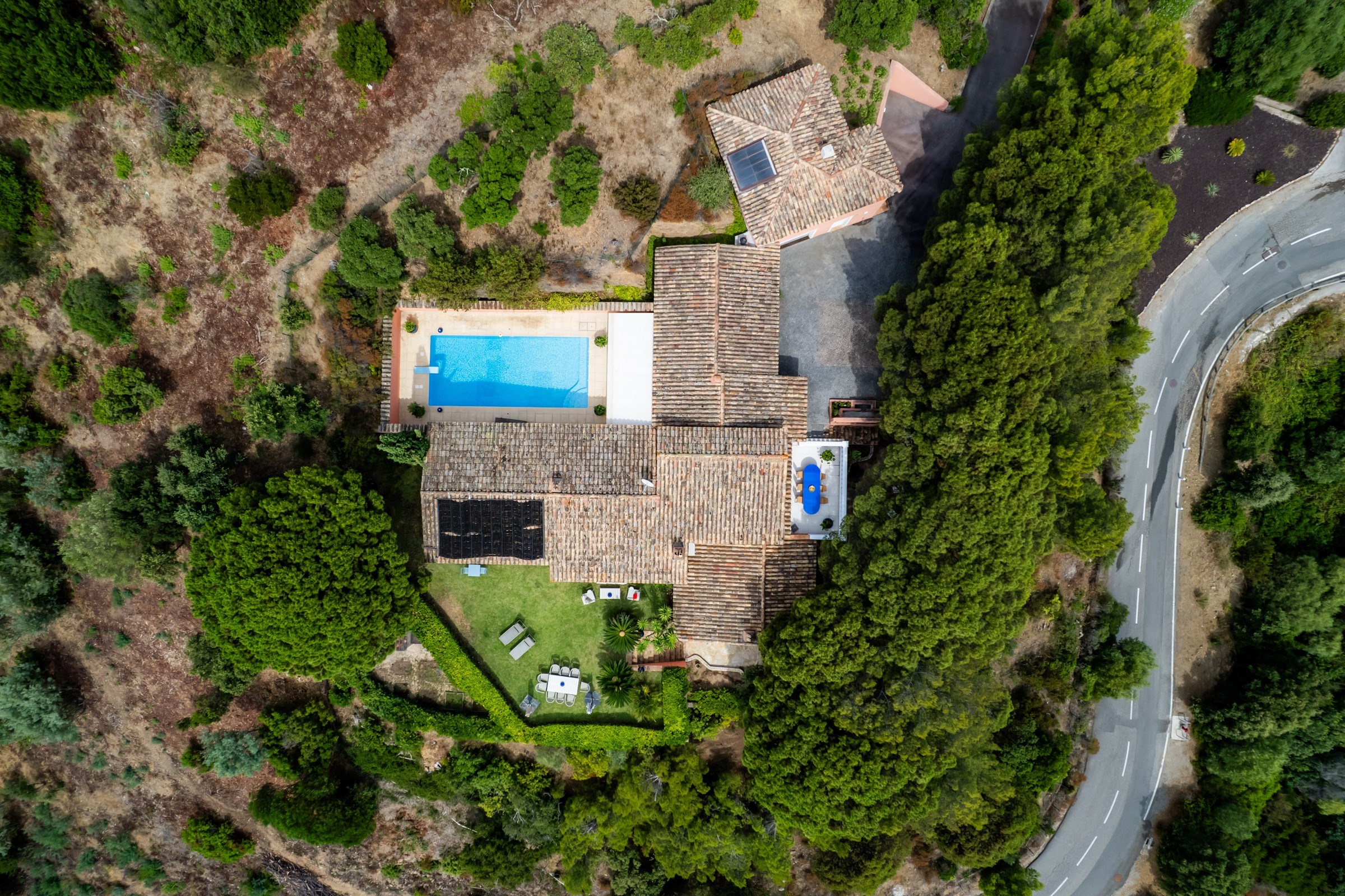  Sea-view villa for sale Sainte-Maxime, private estate 300 m from the beach - 物件實景