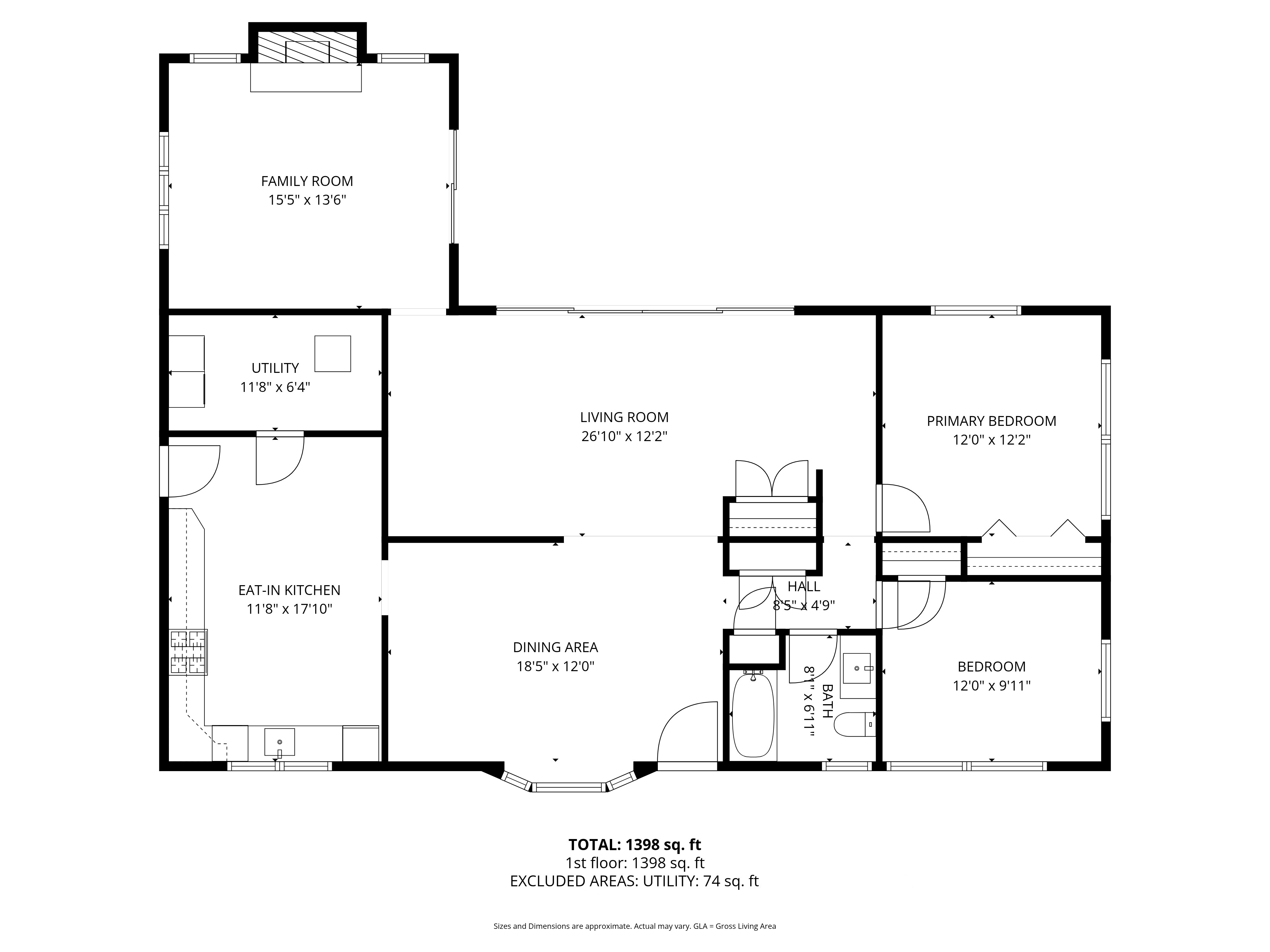 East Quogue, New York, 11942, United States, 2 Bedrooms Bedrooms, ,1 BathroomBathrooms,Residential,For Sale,2002980