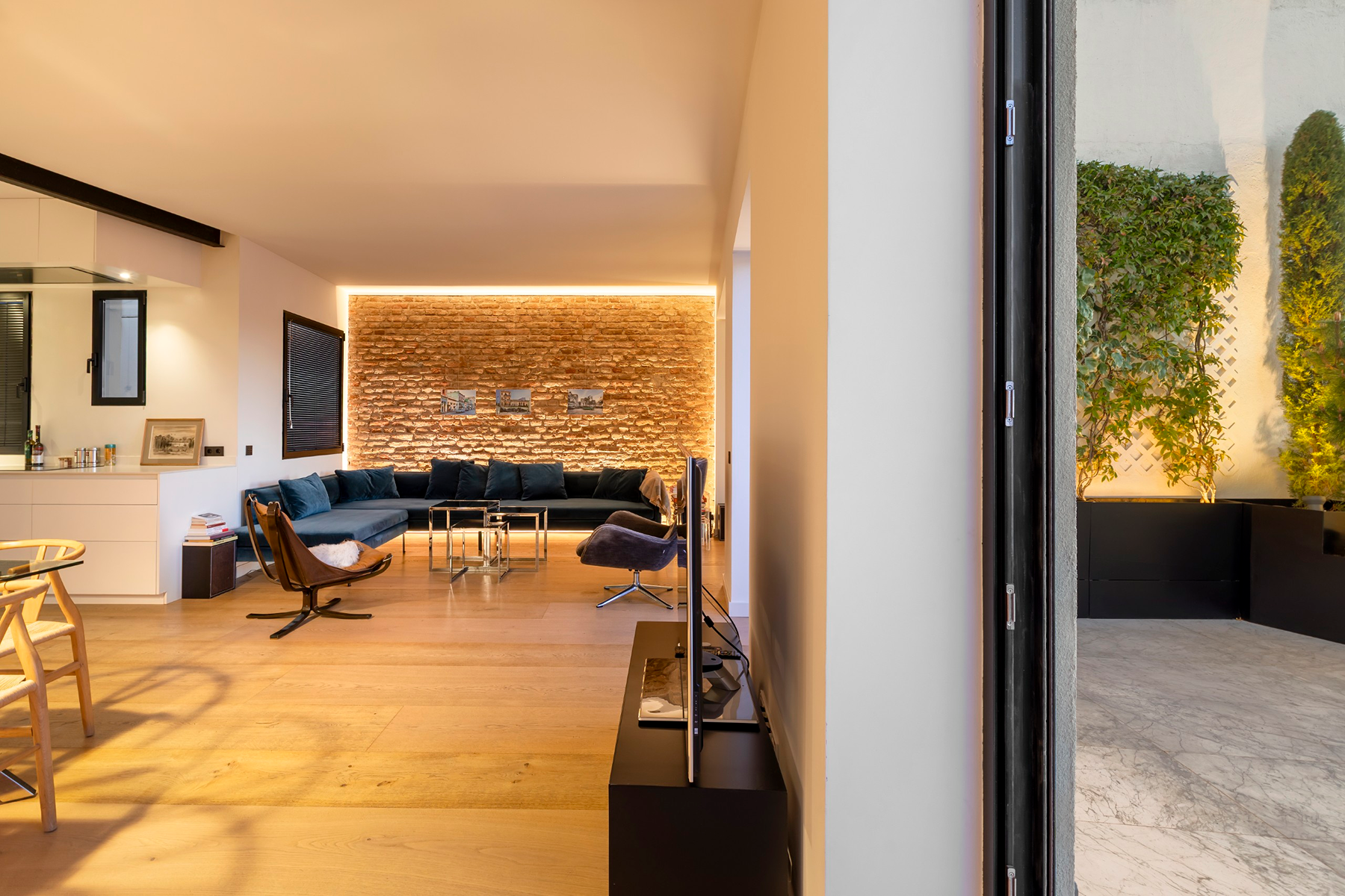  Contemporary Style Penthouse with 2 Terraces in the Heart of Madrid - 物件實景