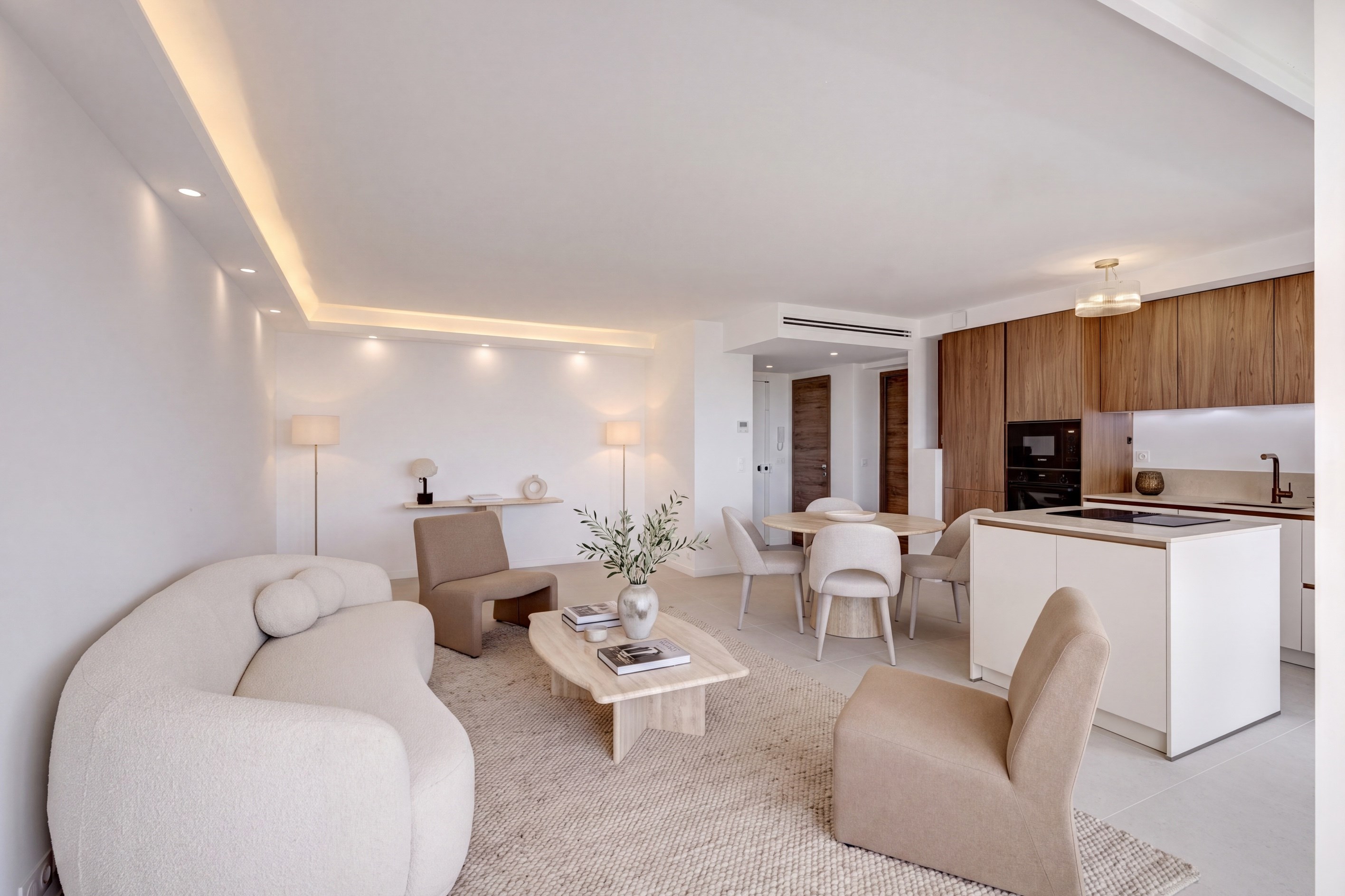  Luxury sea view apartment for sale in Cannes Californie - 物件實景