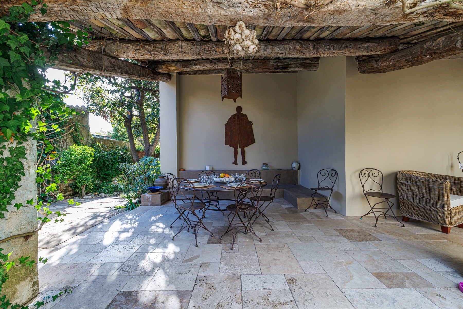  La Colle-sur-Loup, character village house with swimming pool - 物件實景