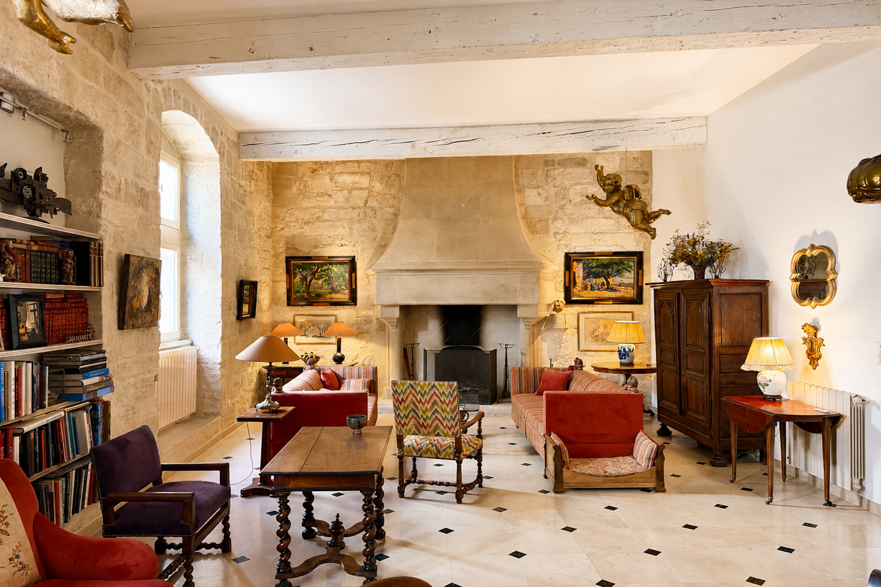  Exceptional Apartment with Garden Terrace in a Historic Mansion in Uzès - 物件實景