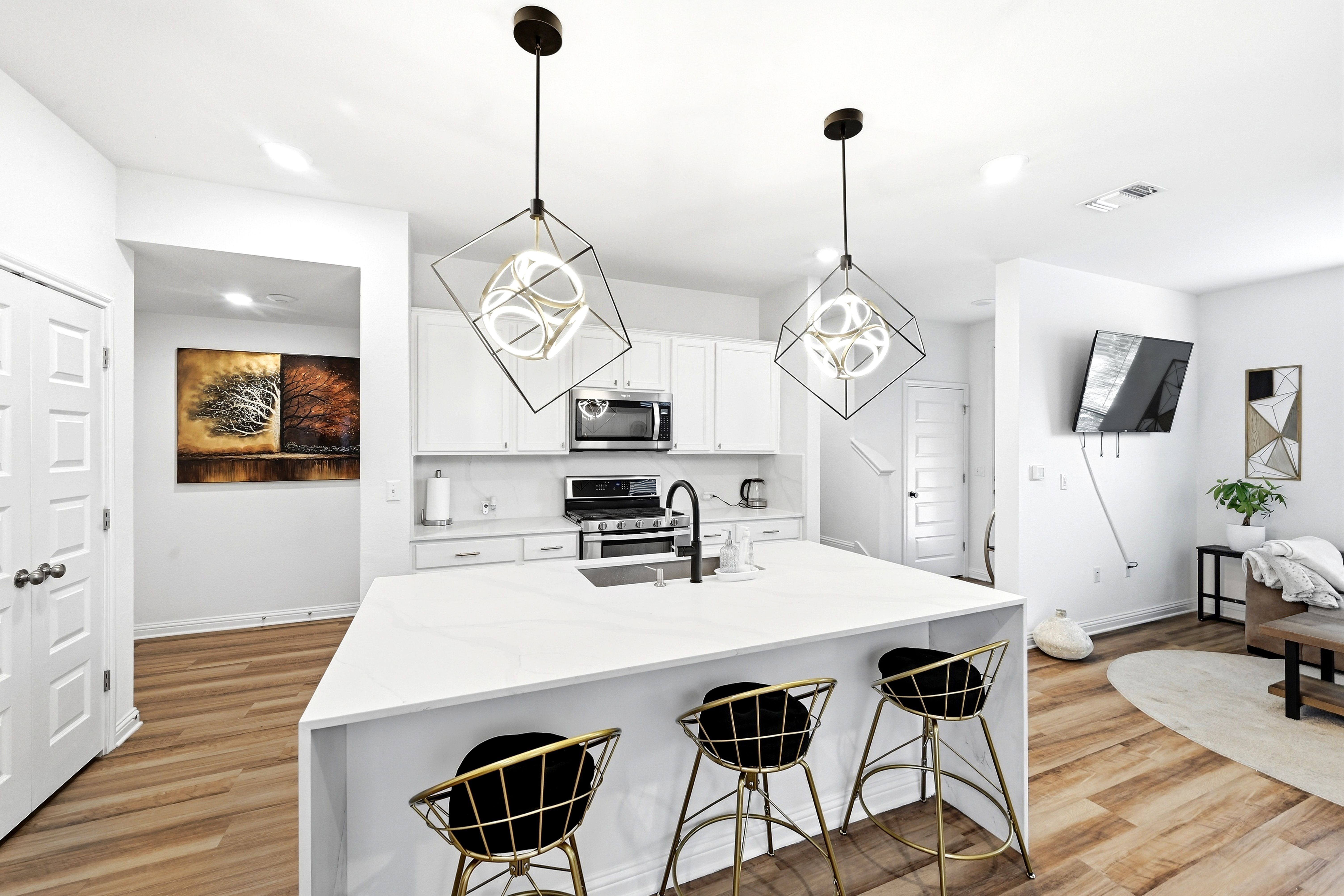  Modern Easton Park Living Step - 物件實景