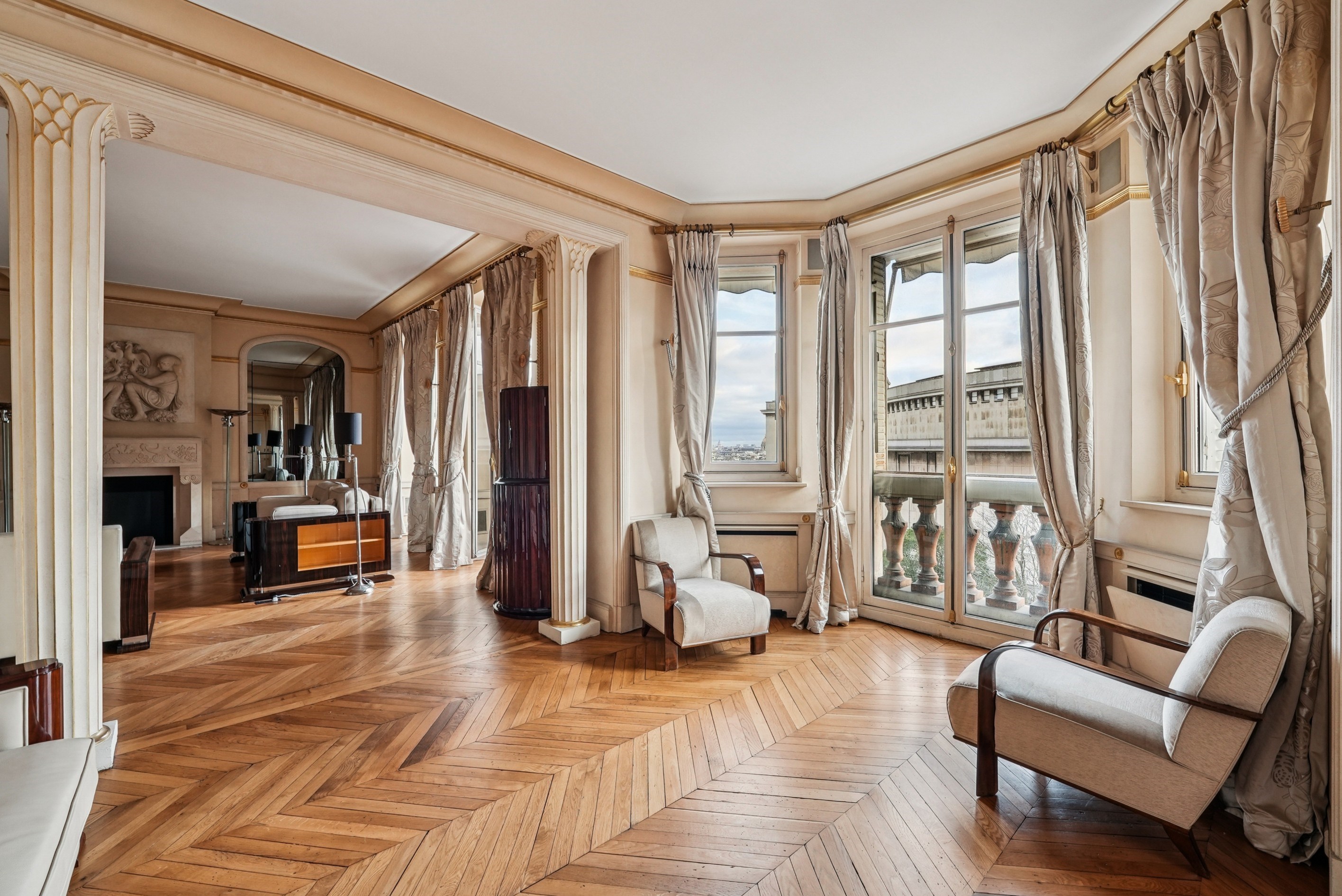  Exceptional reception apartment with Eiffel Tower views – Trocadéro - 物件實景