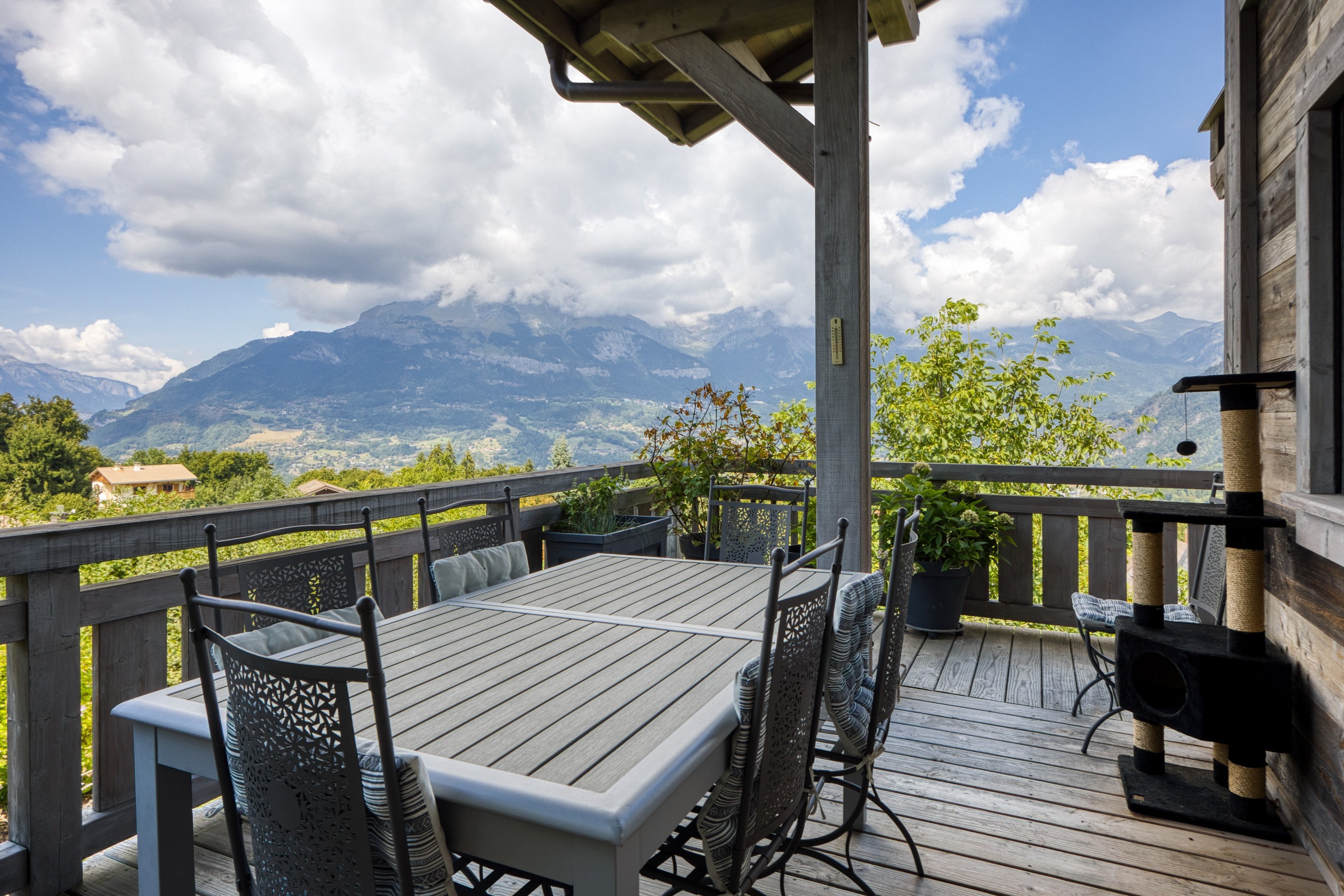  Chalet Éminence - Panoramic view in Saint-Gervais-les-Bains - 物件實景