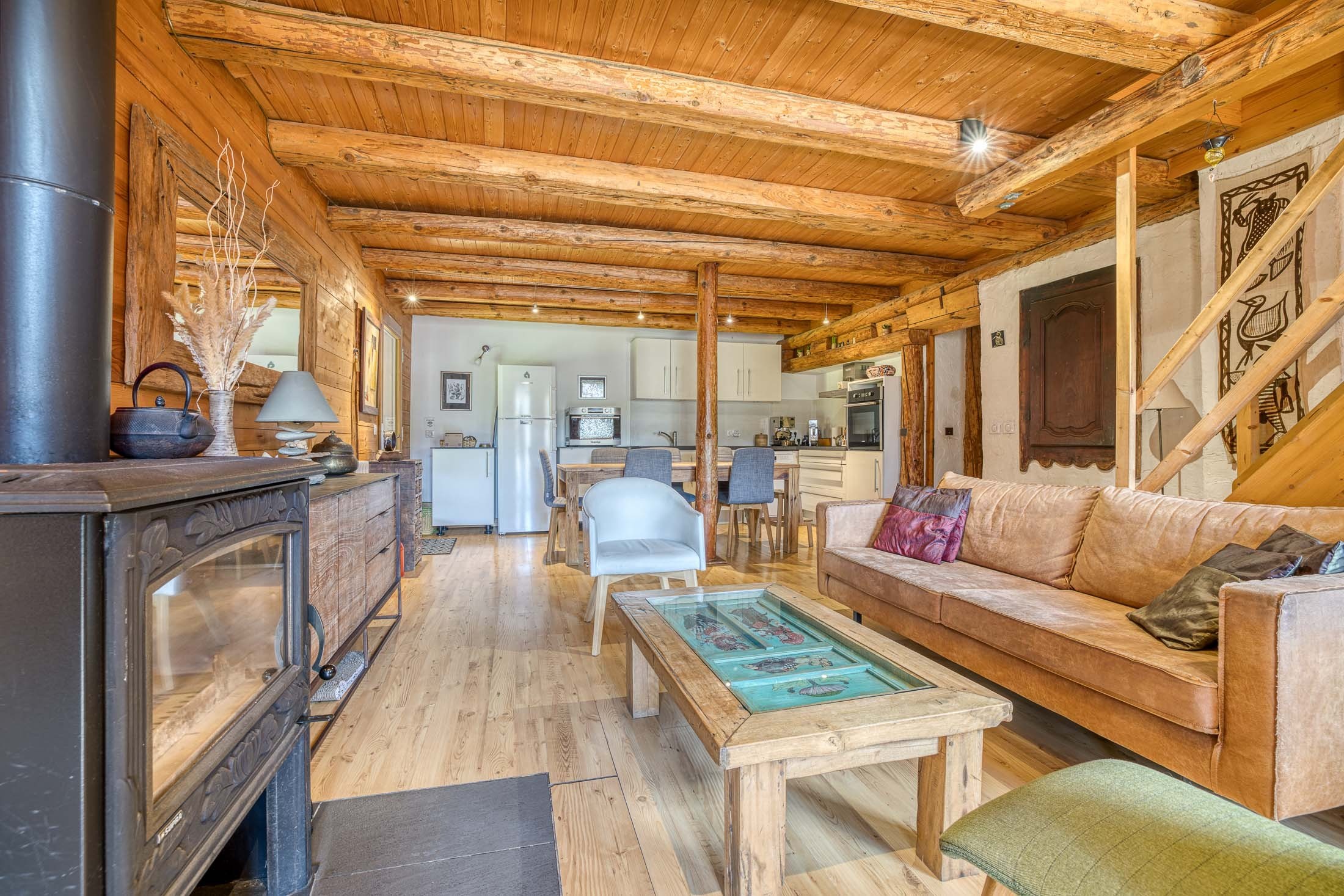  Duplex apartment in a chalet with stunning views of La Tournette. - 物件實景