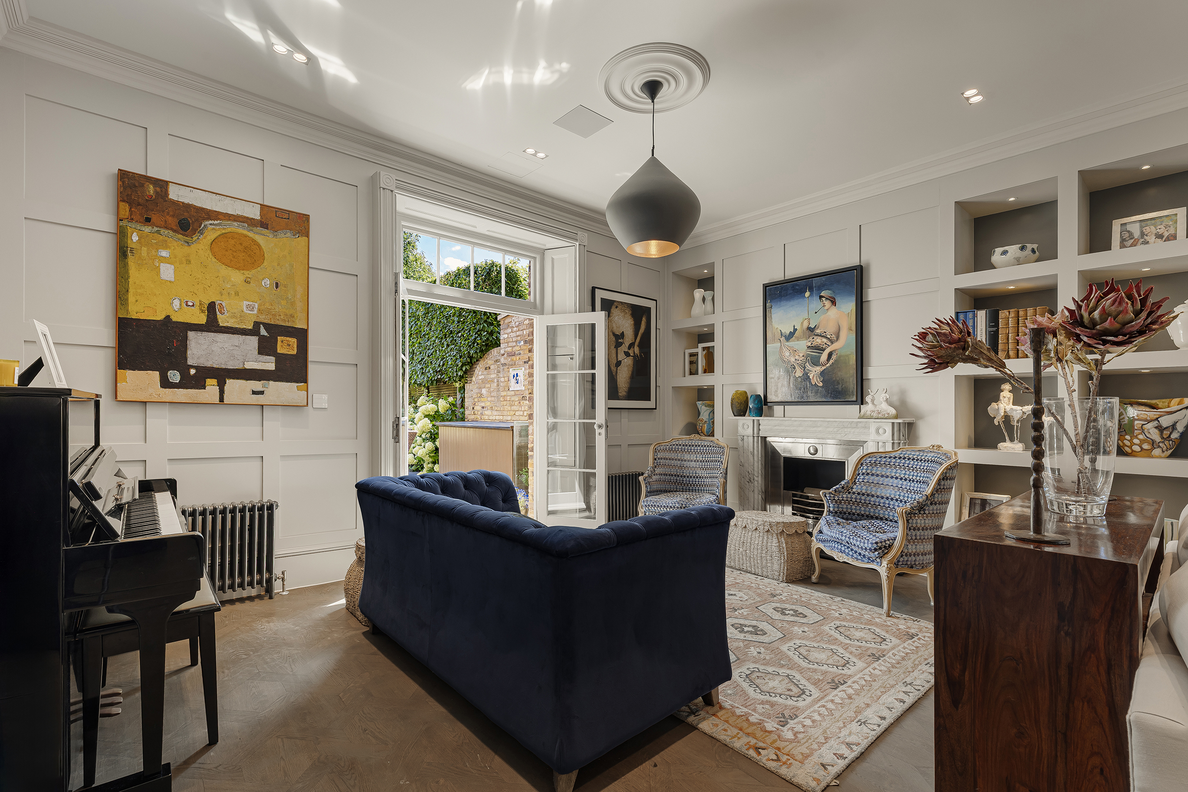  A beautifully renovated Grade II listed Georgian house with a south-facing garde - 物件實景