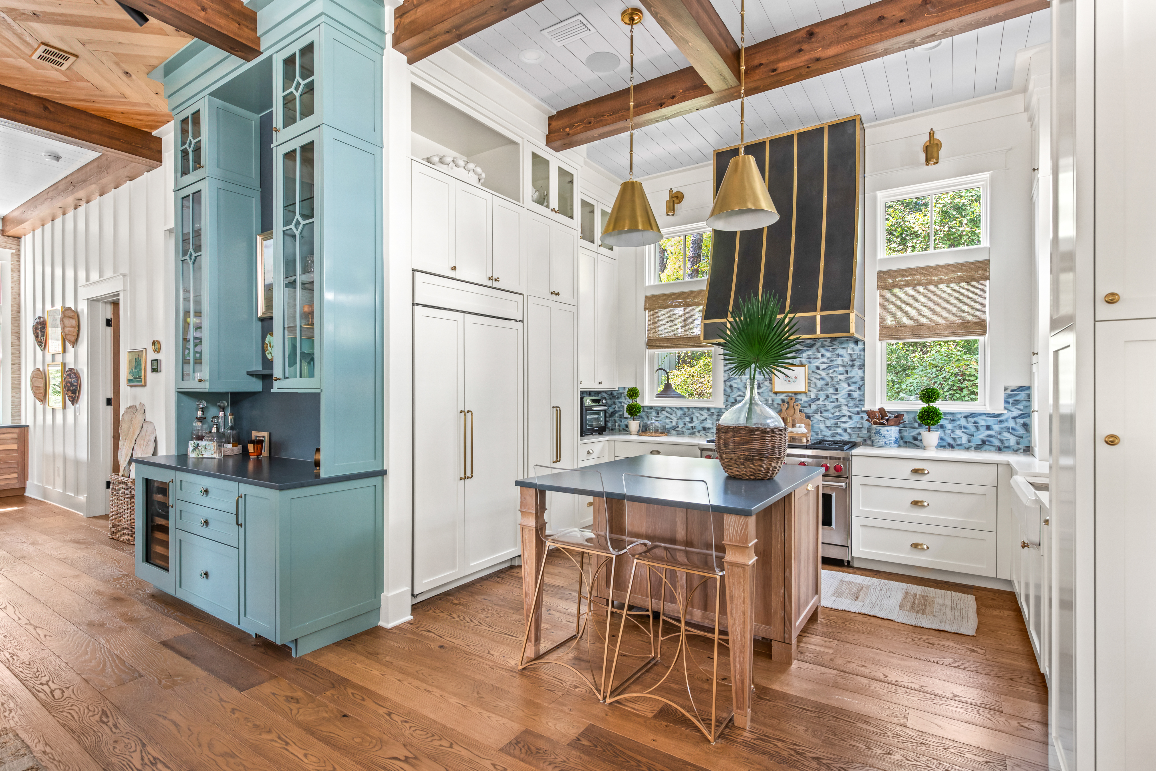  Distinctive Preserve-Backed Seagrove Beach Retreat Near the Gulf - 物件實景
