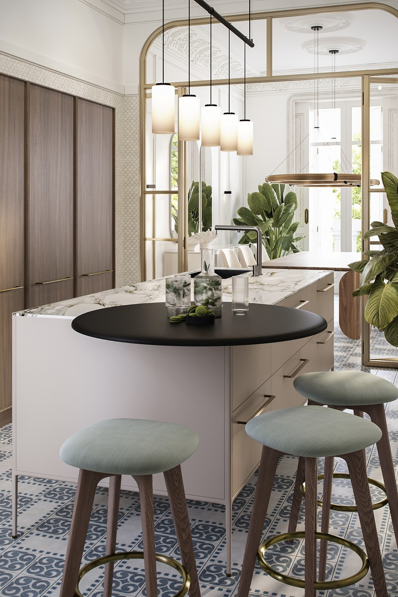  Exclusive residence with a terrace and high ceilings - 物件實景