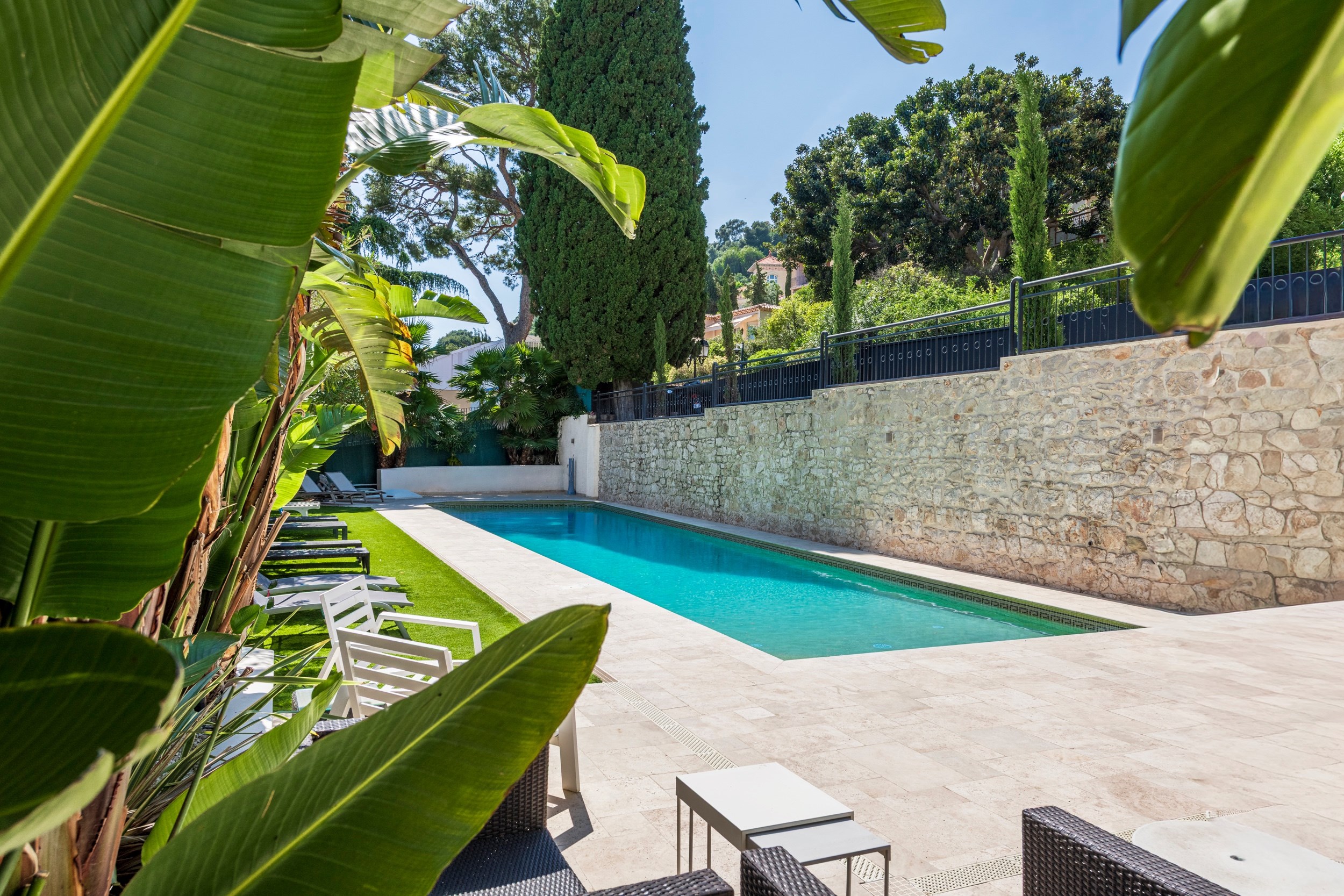  Beaulieu-sur-Mer Belle Époque villa with garden, 20 metre pool and sea glimpse … - 物件實景