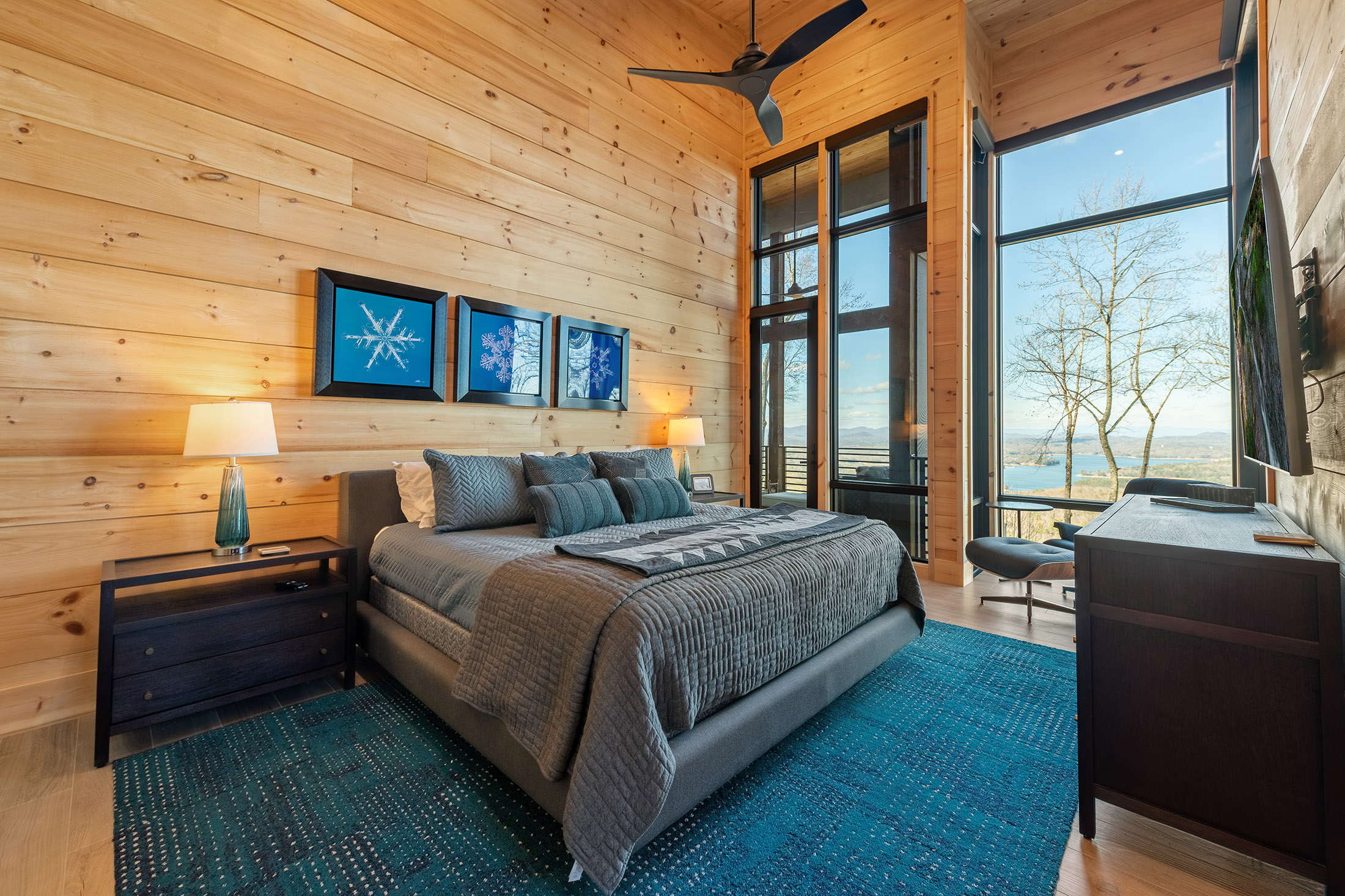  Contemporary Architectural Estate Overlooking Blue Ridge Lake - 物件實景