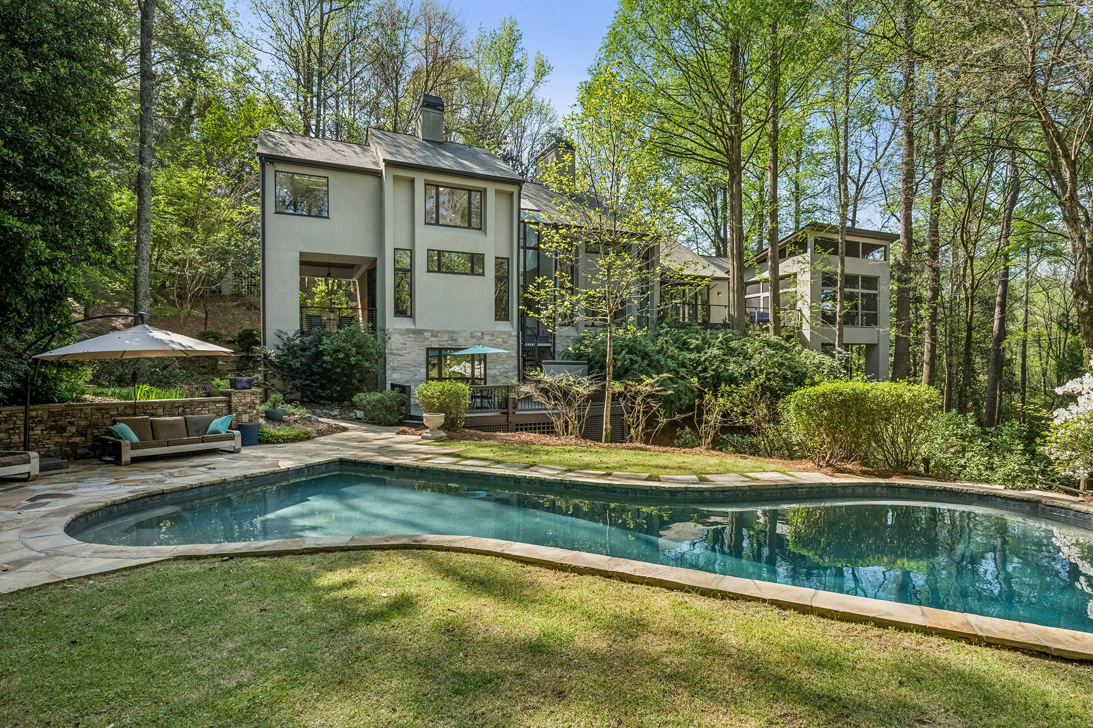  Extraordinary Contemporary Retreat Overlooking the Chattahoochee River - 物件實景