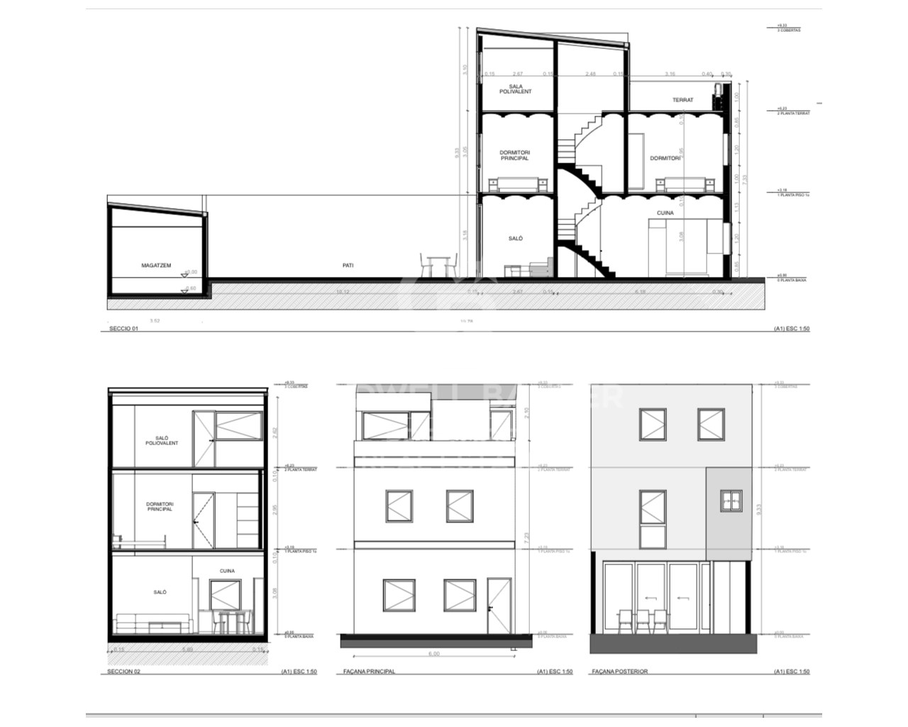 Barcelona, Catalonia, ES, 3 Bedrooms Bedrooms, ,3 BathroomsBathrooms,Residential,For Sale,1827882