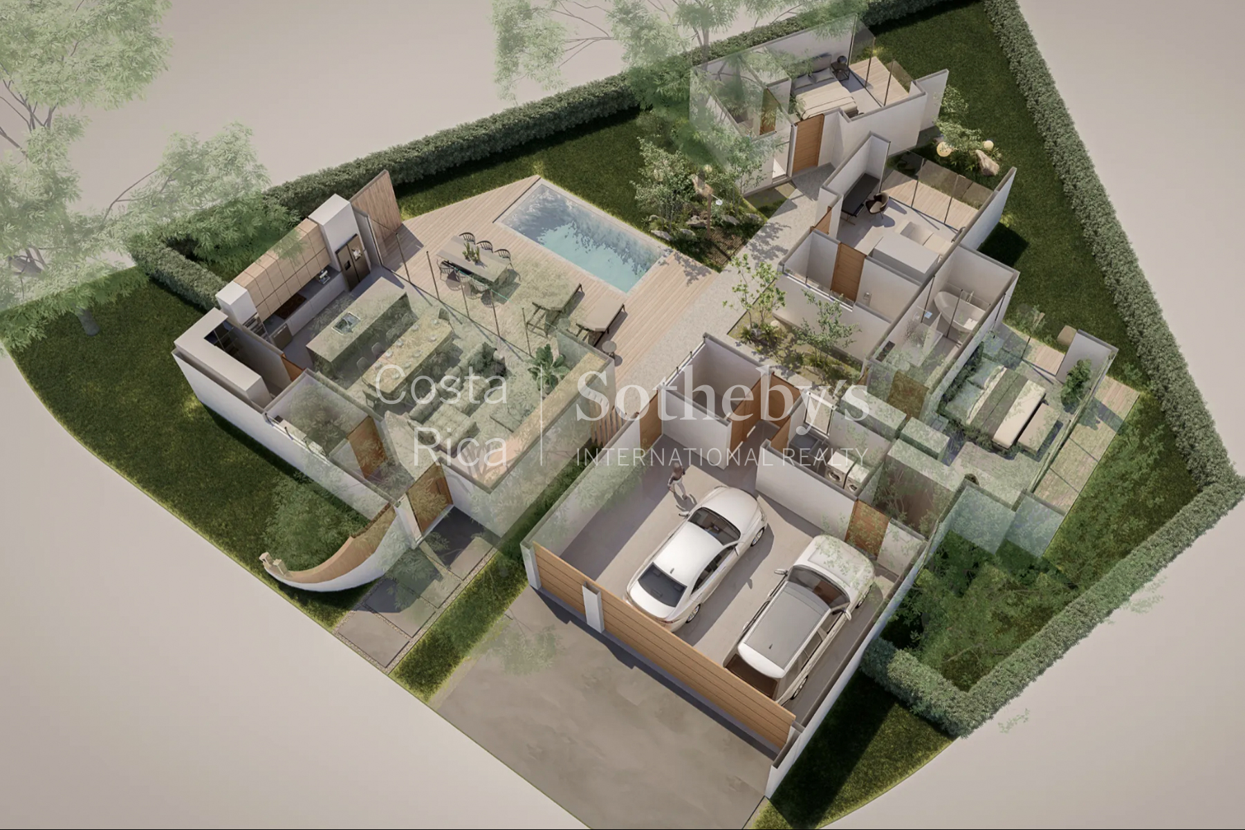  4 bedroom tree-hugging home in amenity filled community steps from the beach - 物件實景