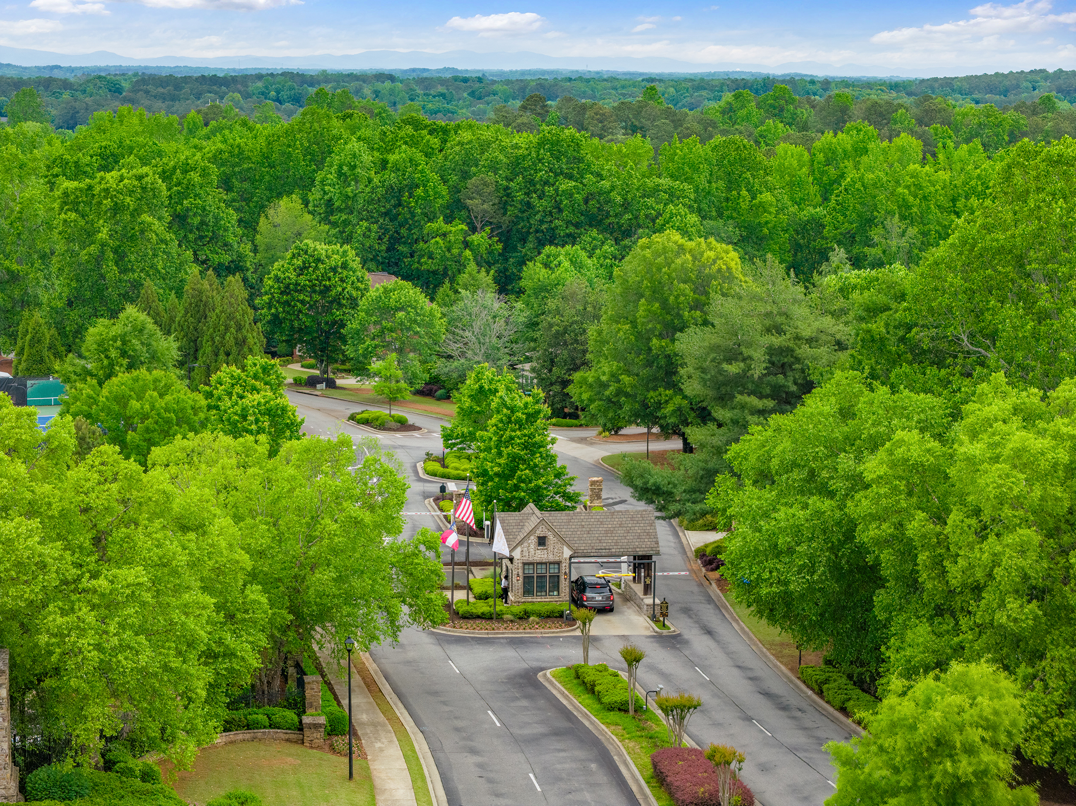  Stately Brick Residence in Alpharetta