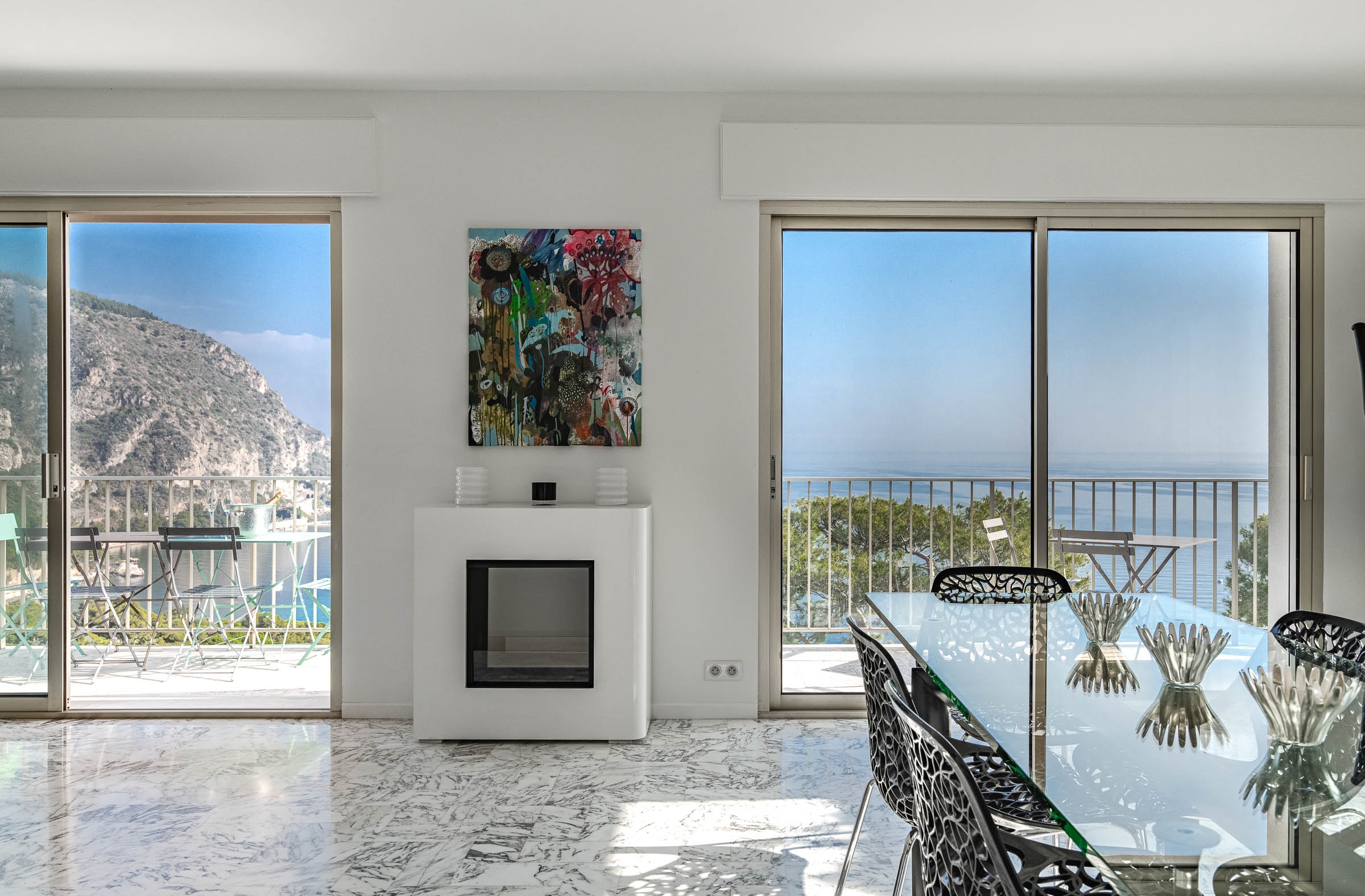  Eze-bord-de-mer - Modern villa with panoramic sea view. - 物件實景