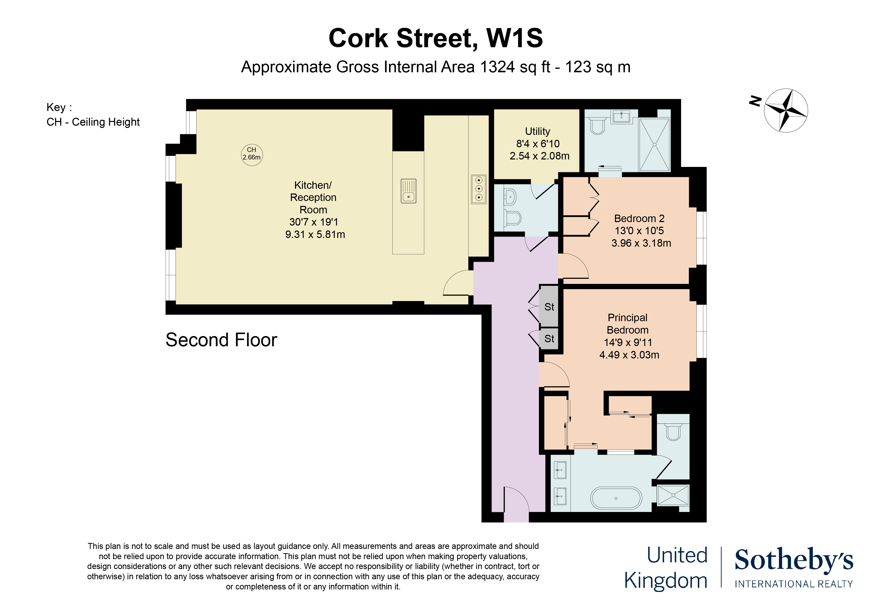 A Second-Floor Apartment in a Prestigious Mayfair Address - 物件實景