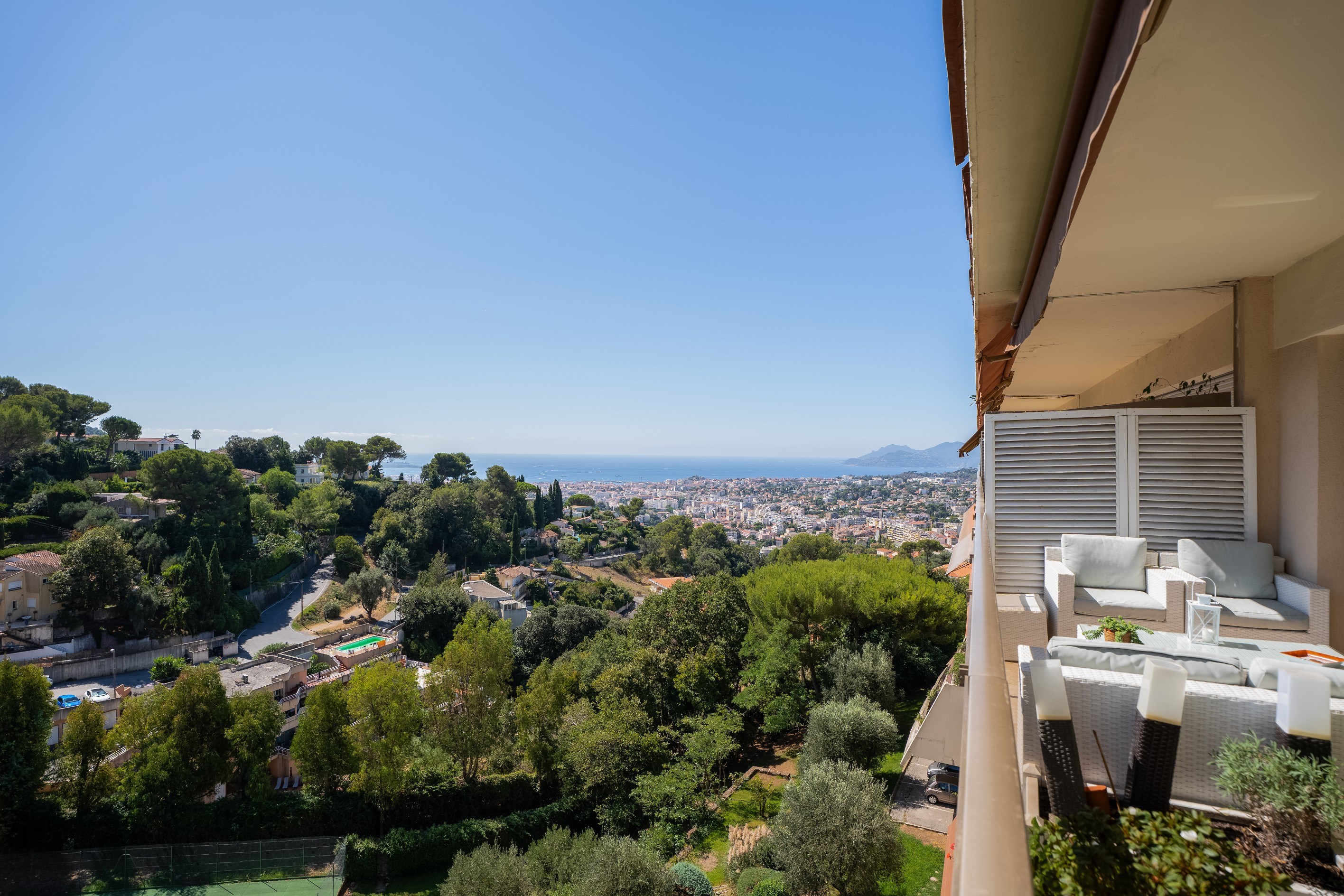  Le Cannet near Cannes sea view apartment with terrace in luxury residence - 物件實景