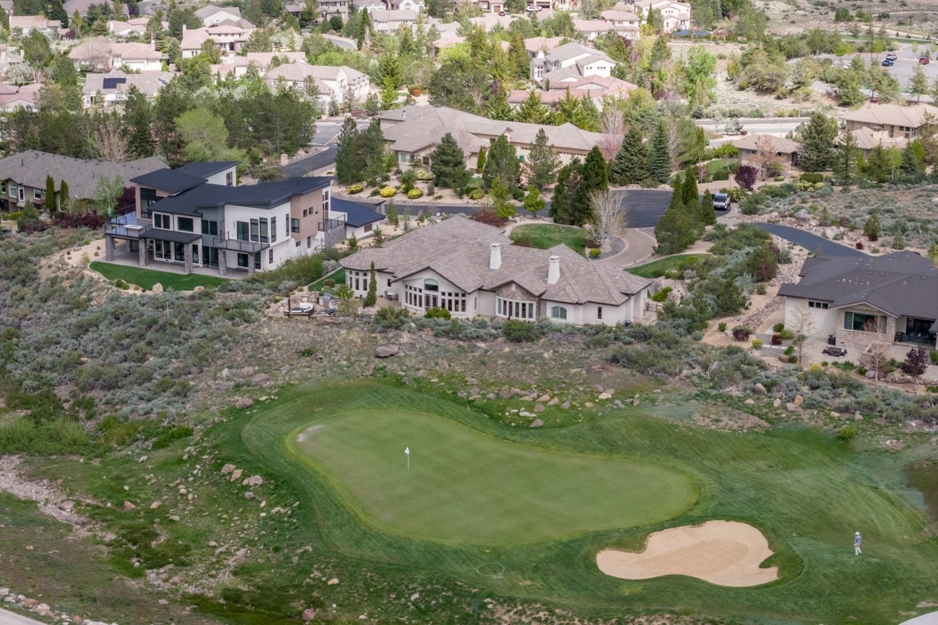  Luxury Golf Course Estate in Arrowcreek, Reno with Panoramic Mountain+City Views - 物件實景