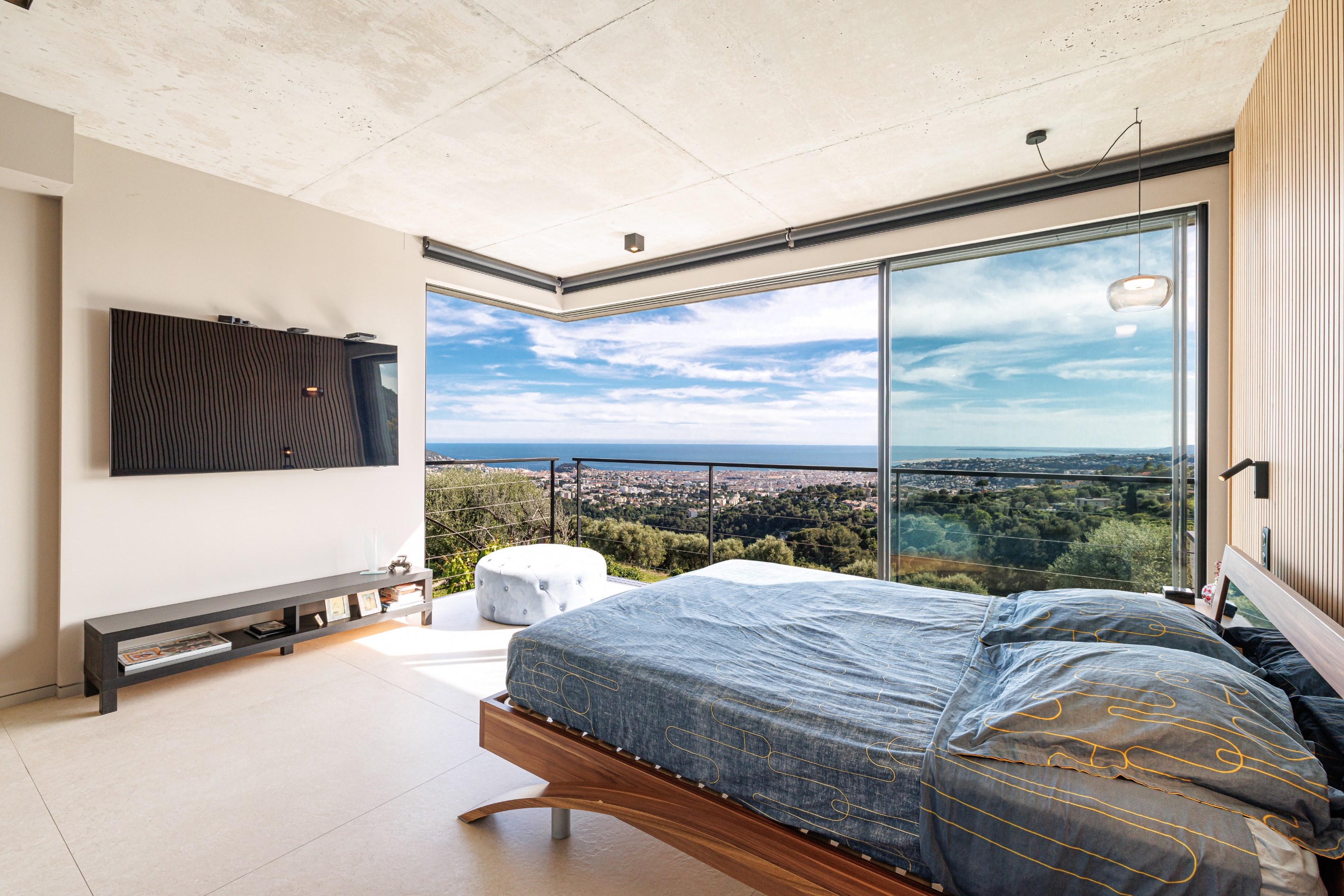  Gairaut : exceptional contemporary villa with panoramic sea views - 物件實景