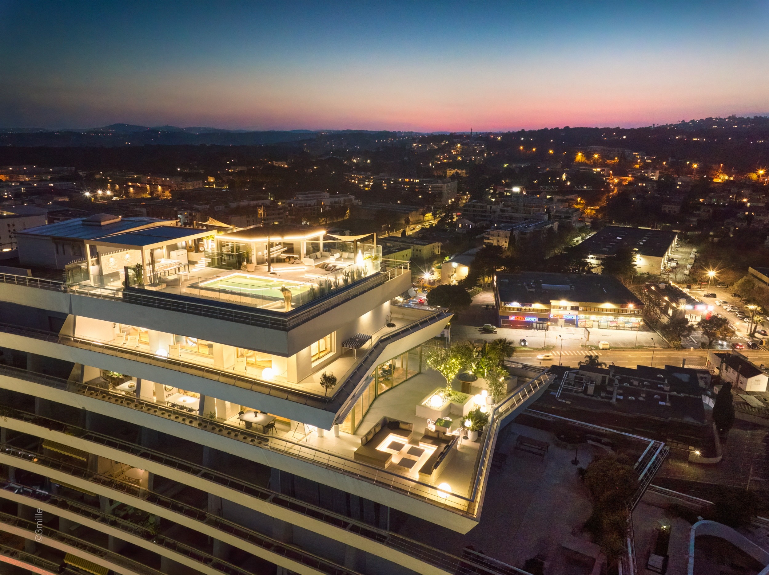  Sole agents, Villeneuve Loubet, Triplex Apartment on the top floor of the Marin… - 物件實景