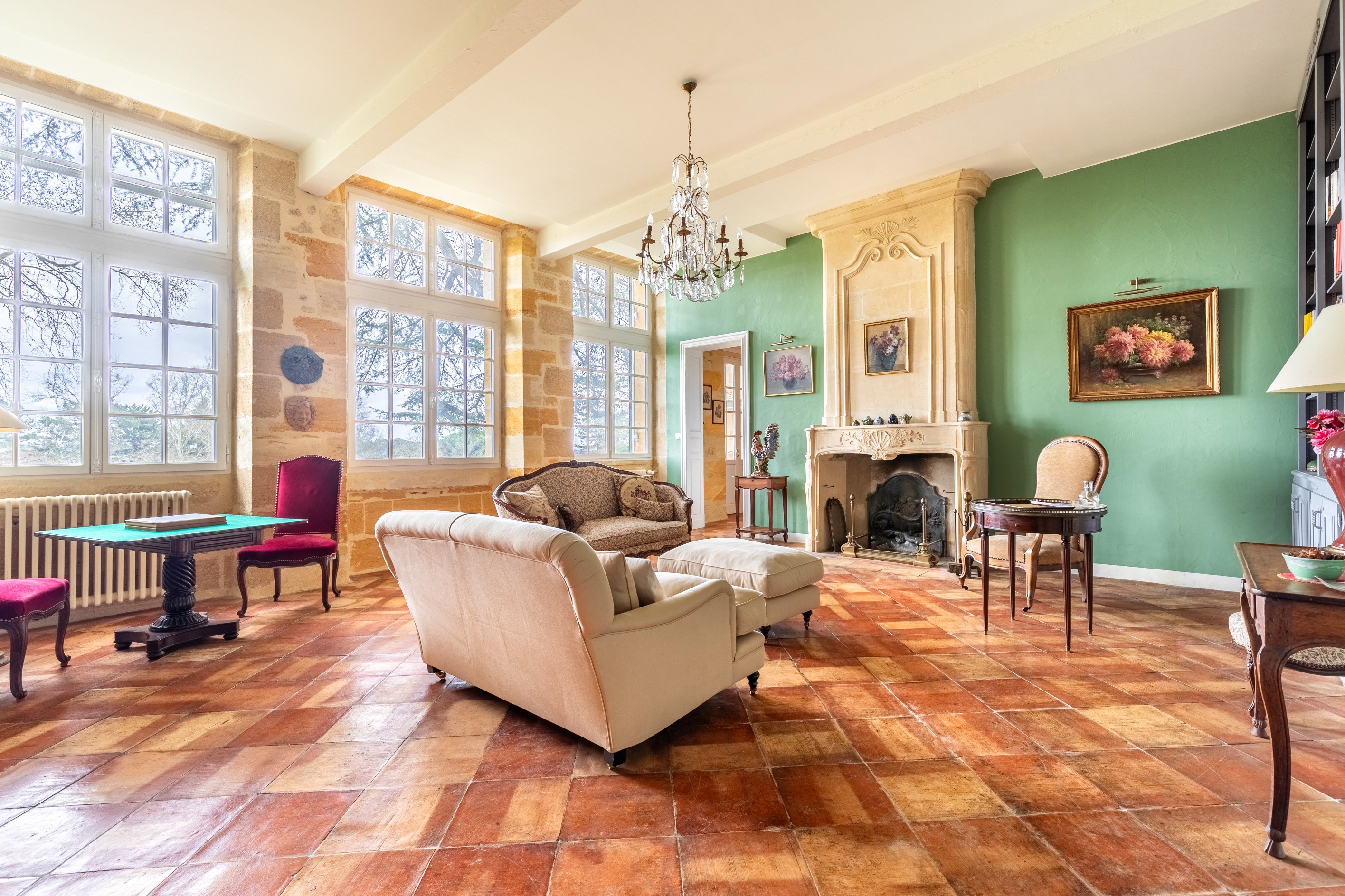  BORDEAUX 25MN - ENTRE-DEUX-MERS - SUMPTUOUS 18TH CENTURY CHARTERHOUSE - 8.5 HA … - 物件實景