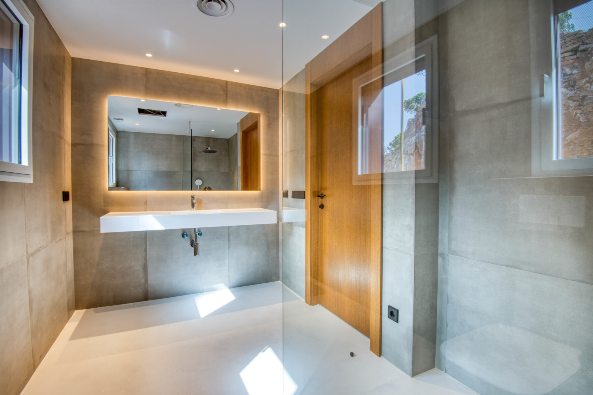  House with swimming pool and sea views in private urbanization in Sa Riera. - 物件實景