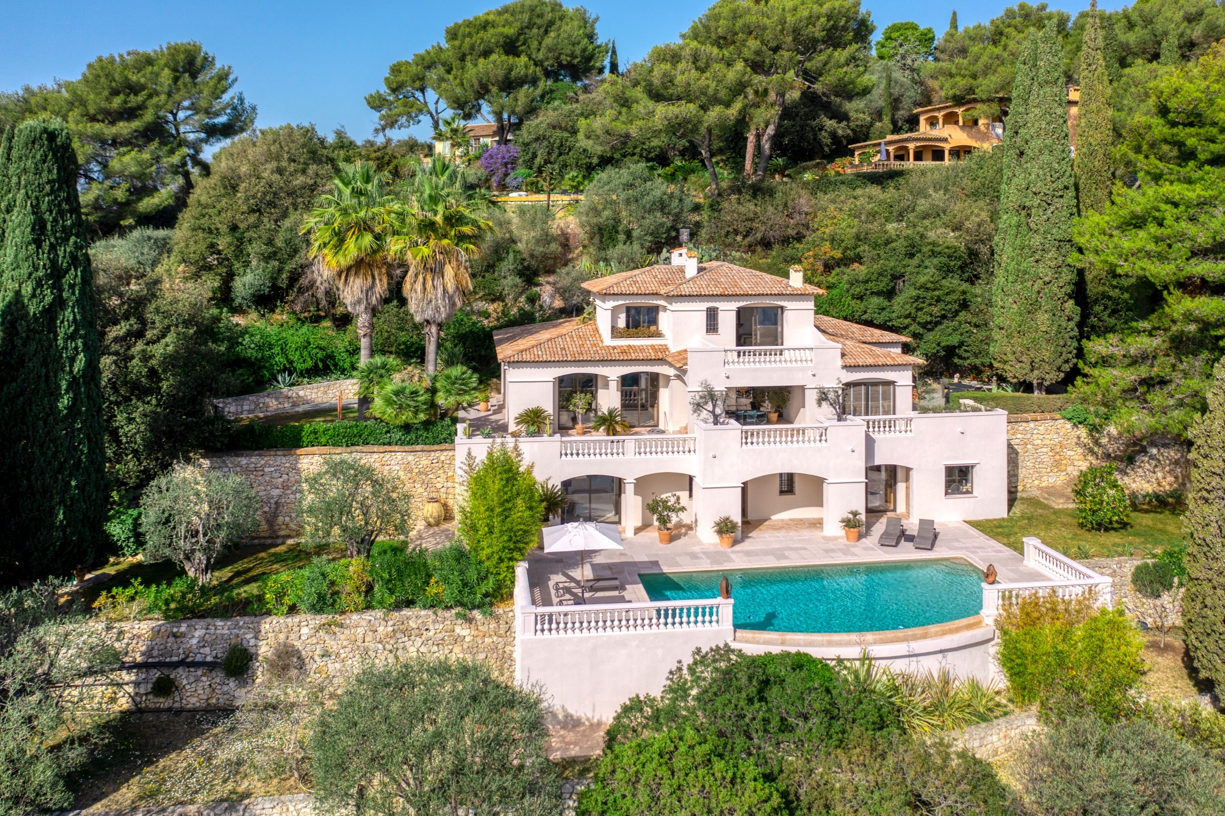  Neo-provençal villa with sea view in Nice Gairaut - 物件實景