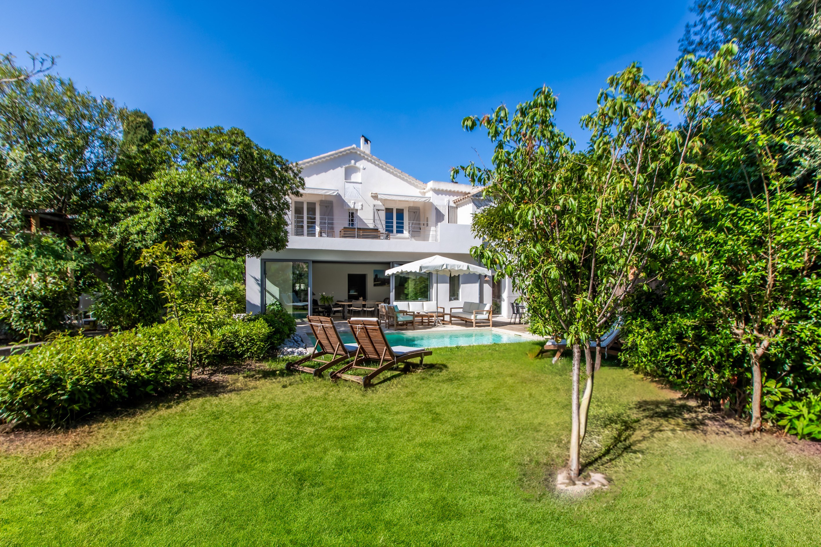  Cannes charming villa with guest house pool and flat garden near city centre - 物件實景