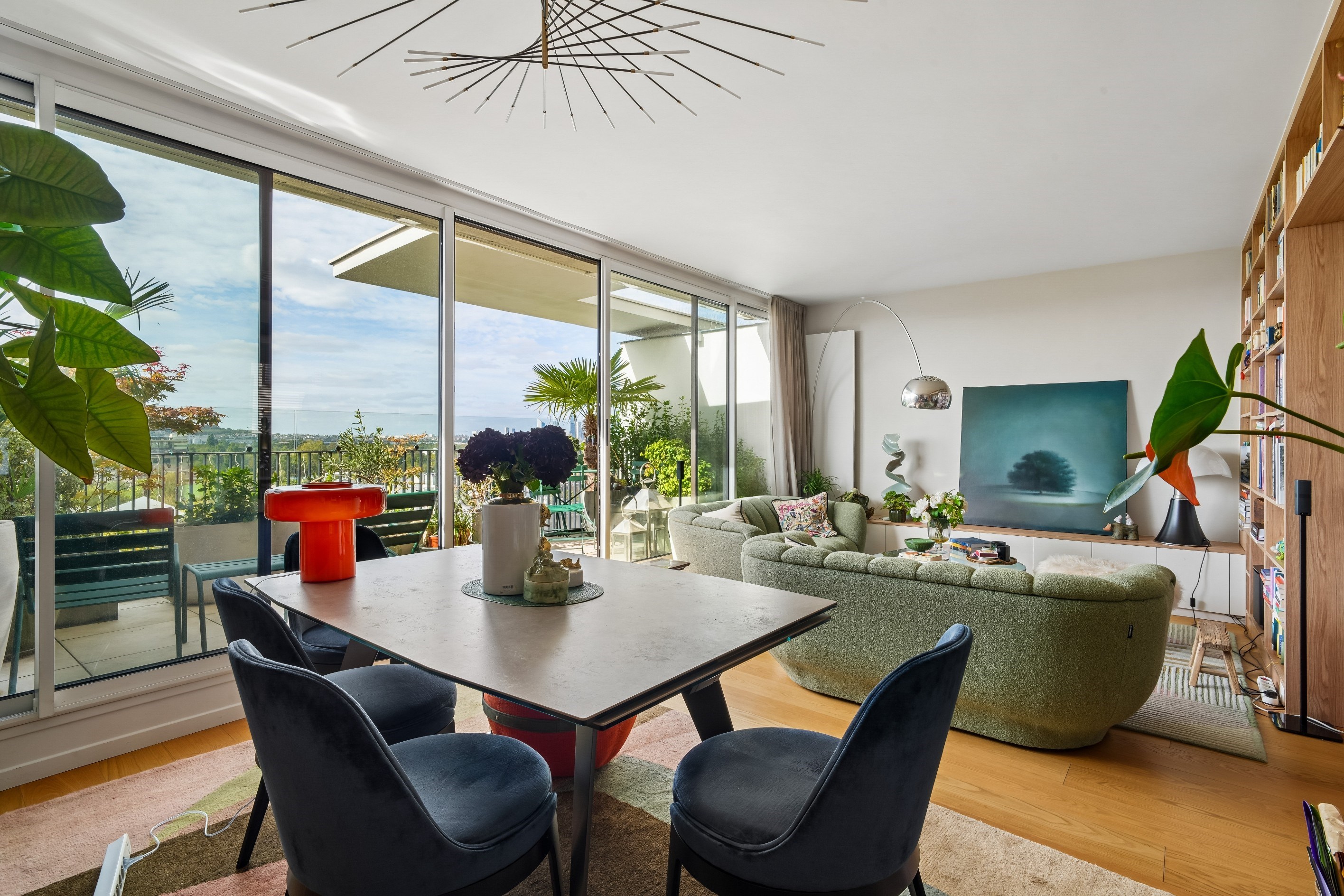  PARIS 16TH - TOP-FLOOR APARTMENT WITH TERRACE AND PANORAMIC VIEWS - 物件實景