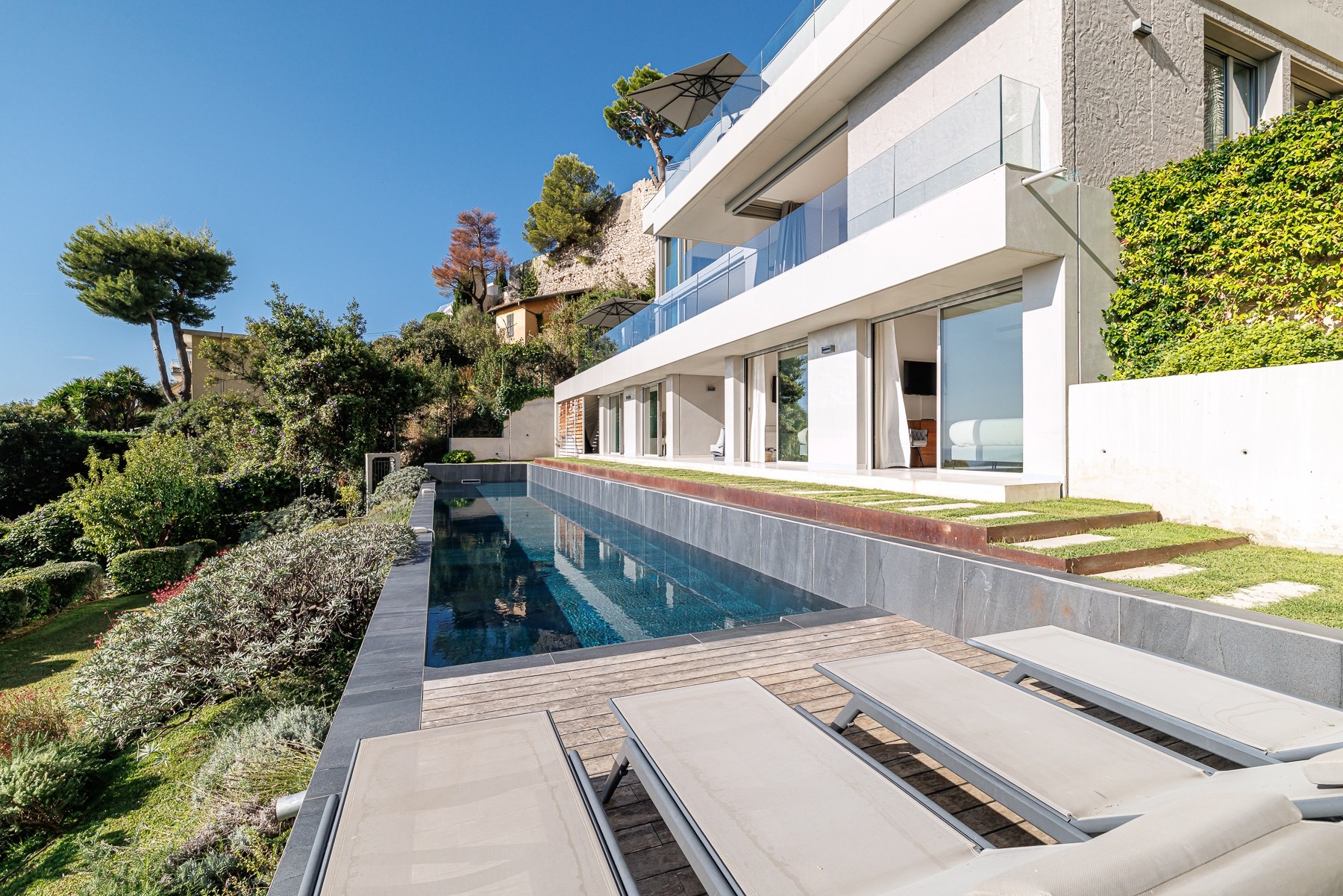  Luxury new villa in Villefranche-sur-Mer with panoramic Cap Ferrat views - 物件實景