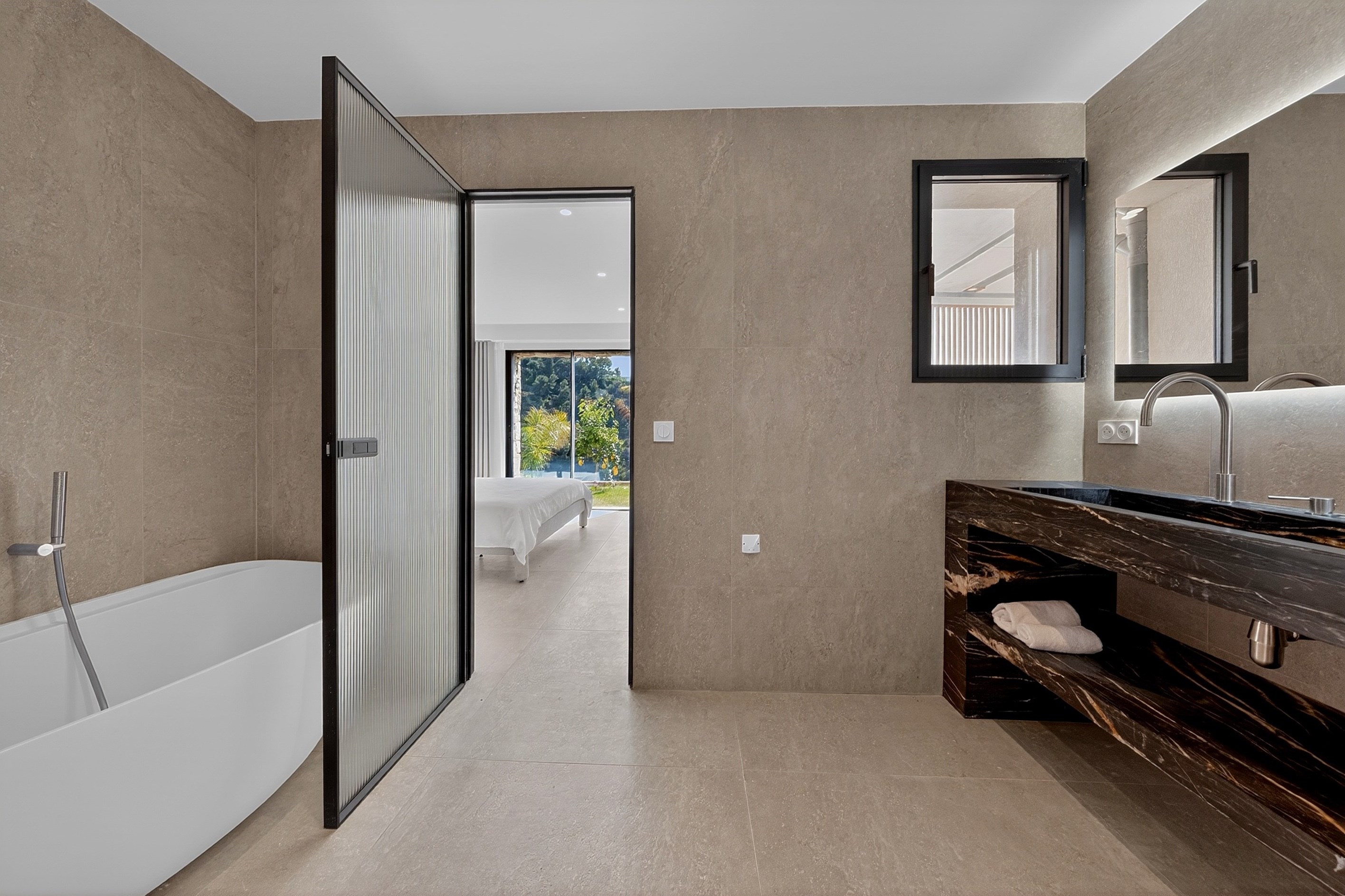  New villa with panoramic sea view, Serret district, Roquebrune Cap Martin Monaco - 物件實景