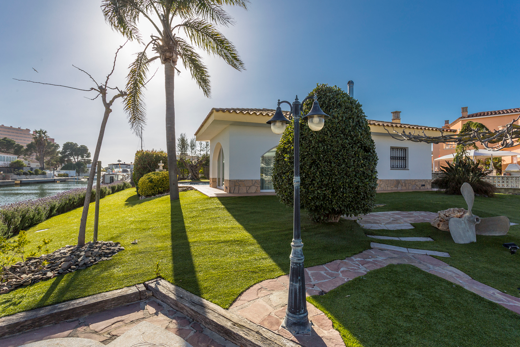  Villa with private mooring and pool in Roses - 物件實景