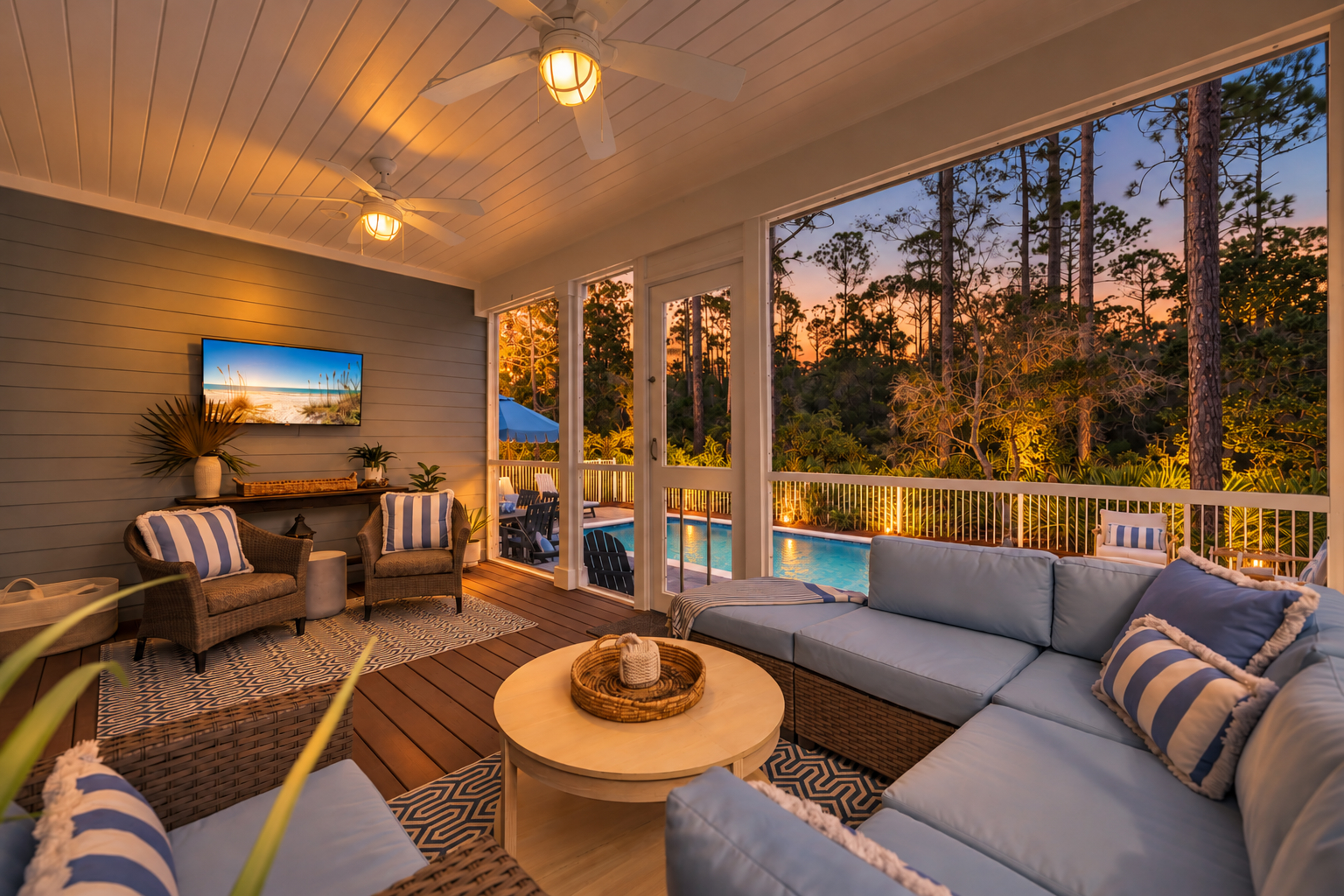  Furnished Forest-Backed Home with Private Pool & Dreamy Outdoor Spaces - 物件實景