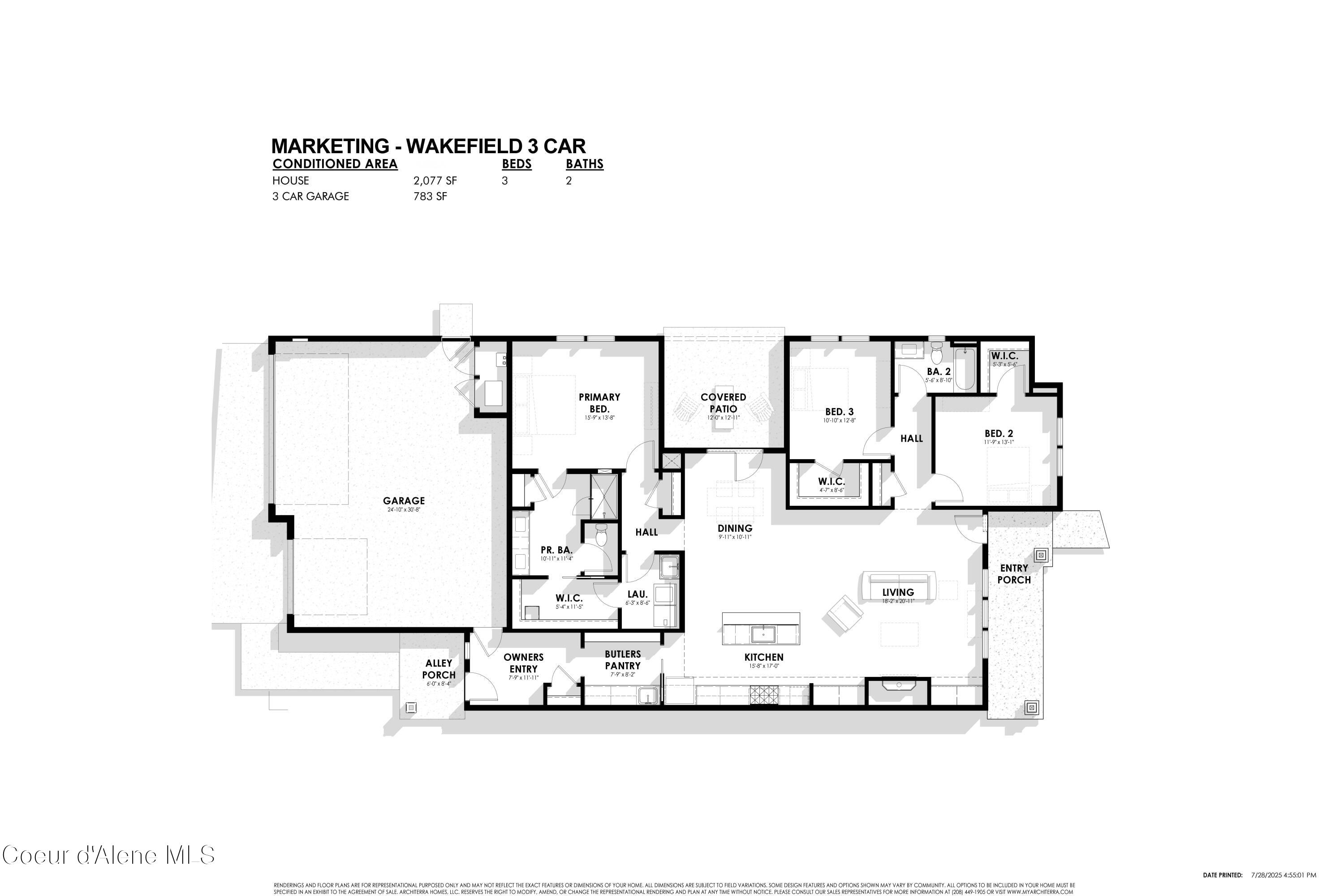 Coeur d'Alene, Idaho, 83815, United States, 3 Bedrooms Bedrooms, ,2 BathroomsBathrooms,Residential,For Sale,2005396