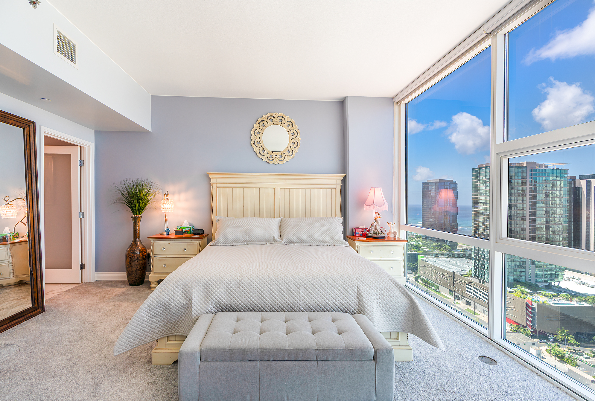  909 Kapiolani, City, Coastline, Mountain, Ocean, Sunset views - 物件實景