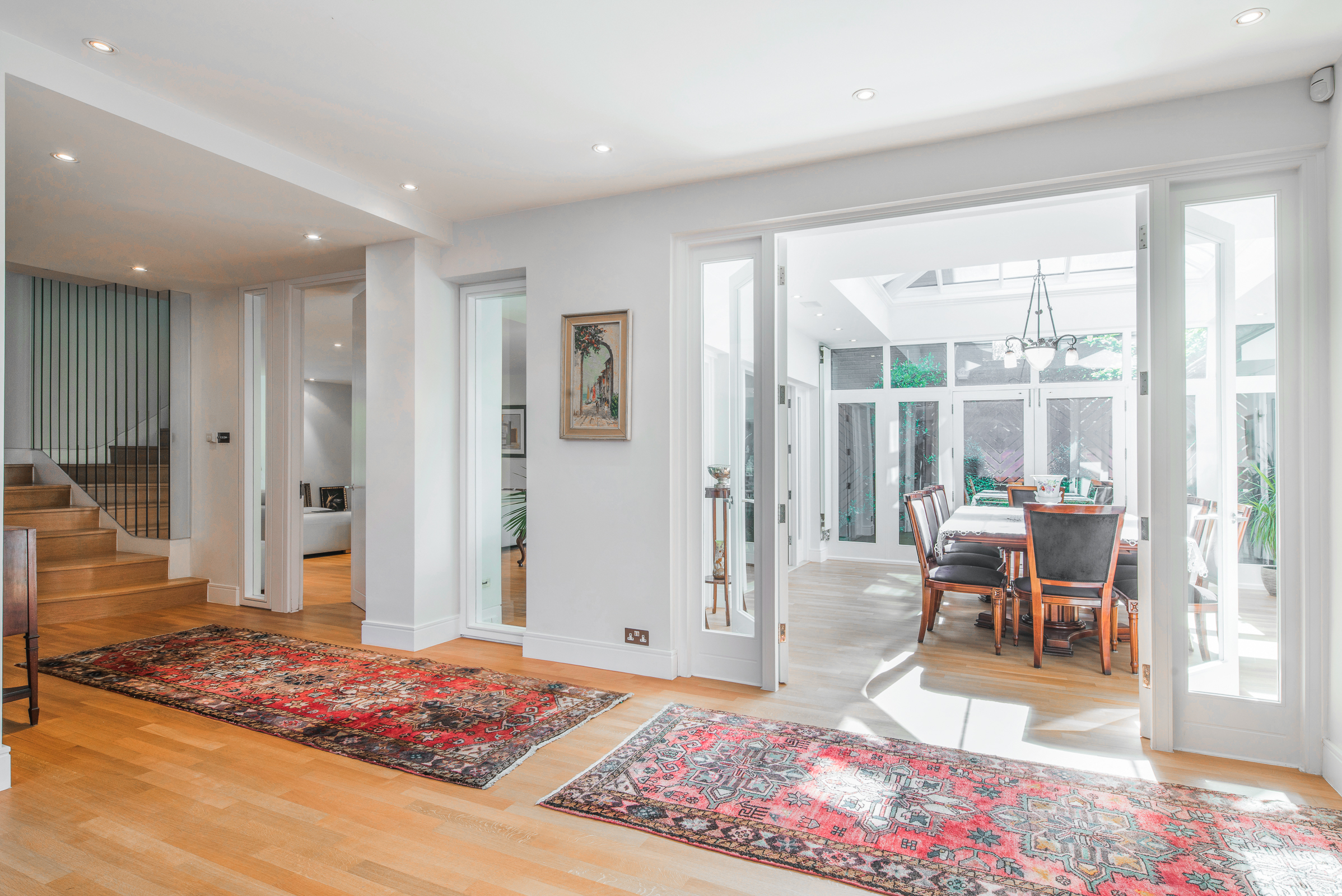  A Hidden Family House with a South-Facing Garden in St John