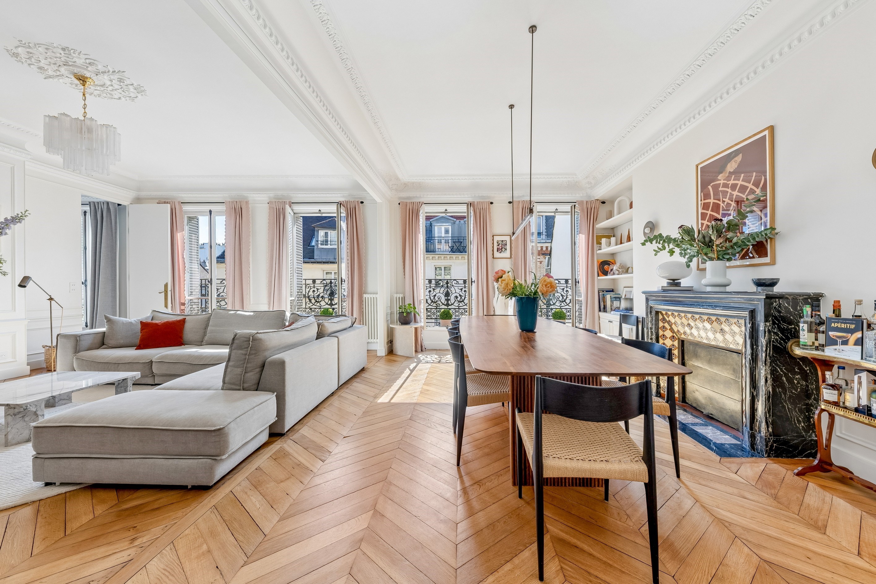  Paris 3rd District – Stunning Fully Renovated Dual-Aspect Family Apartment of 1… - 物件實景