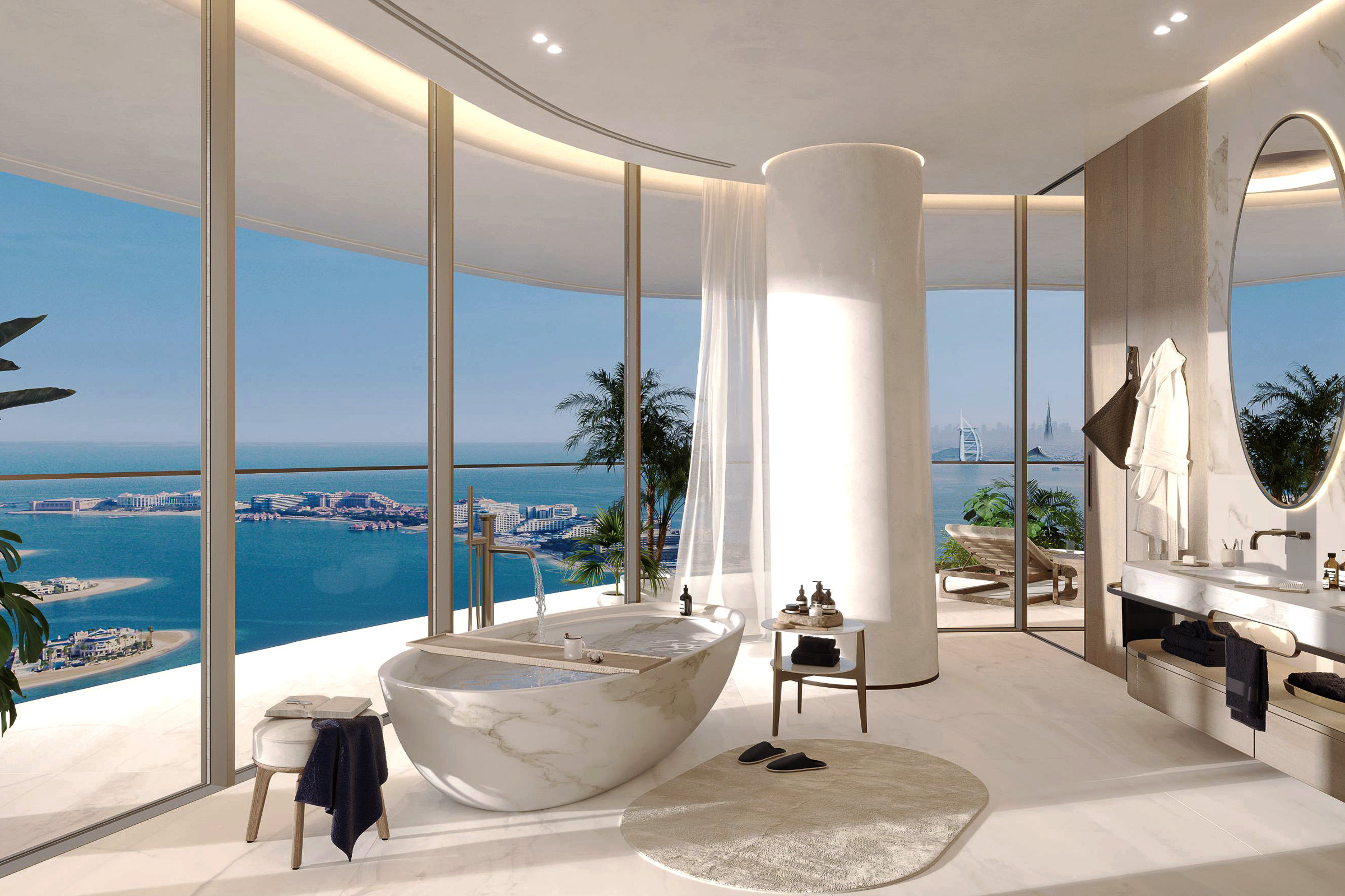  Stylish High-Floor Apartment on Palm Jumeirah - 物件實景