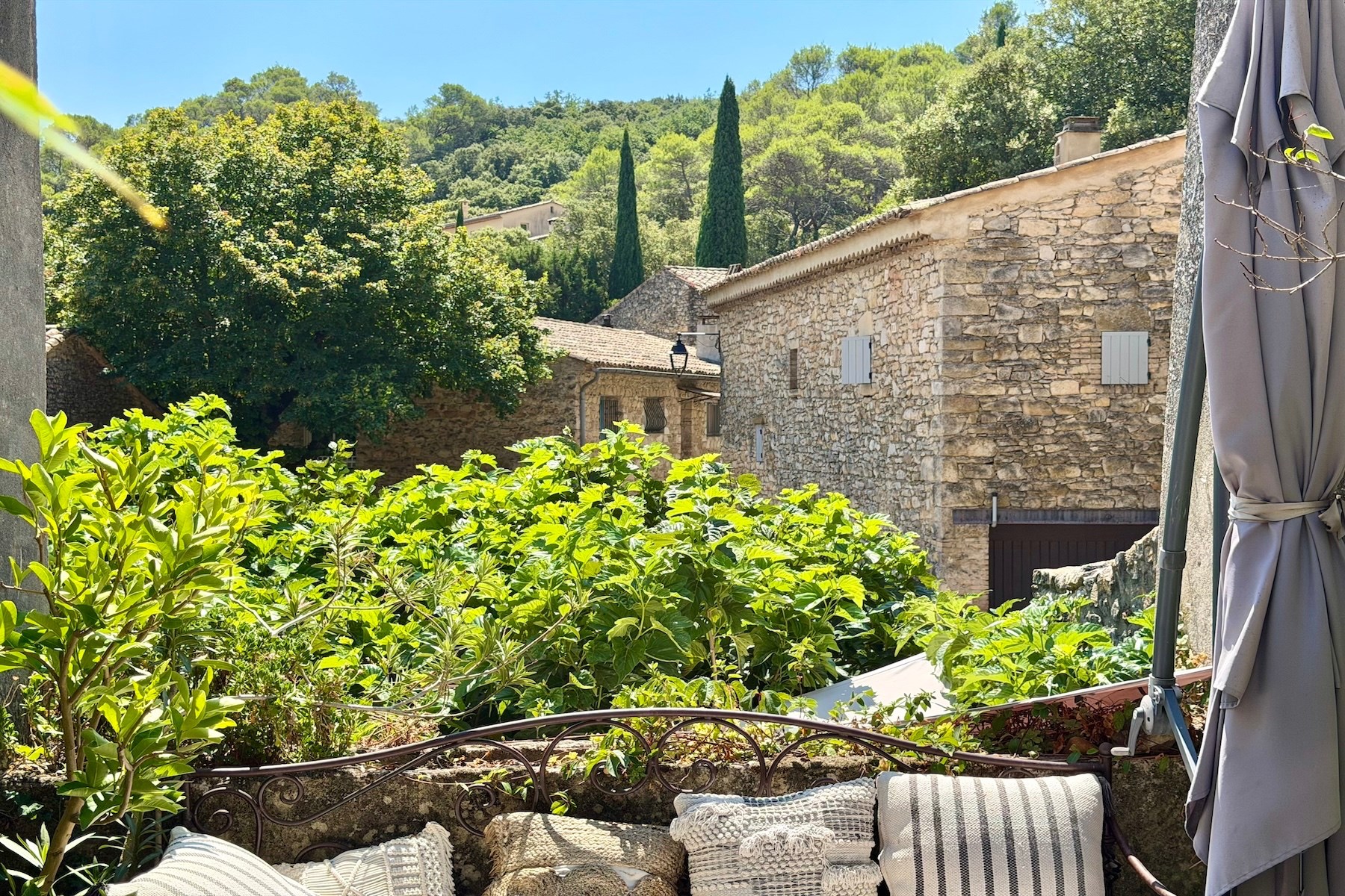  La Roque-sur-Cèze – Exceptional Stone Property in One of France